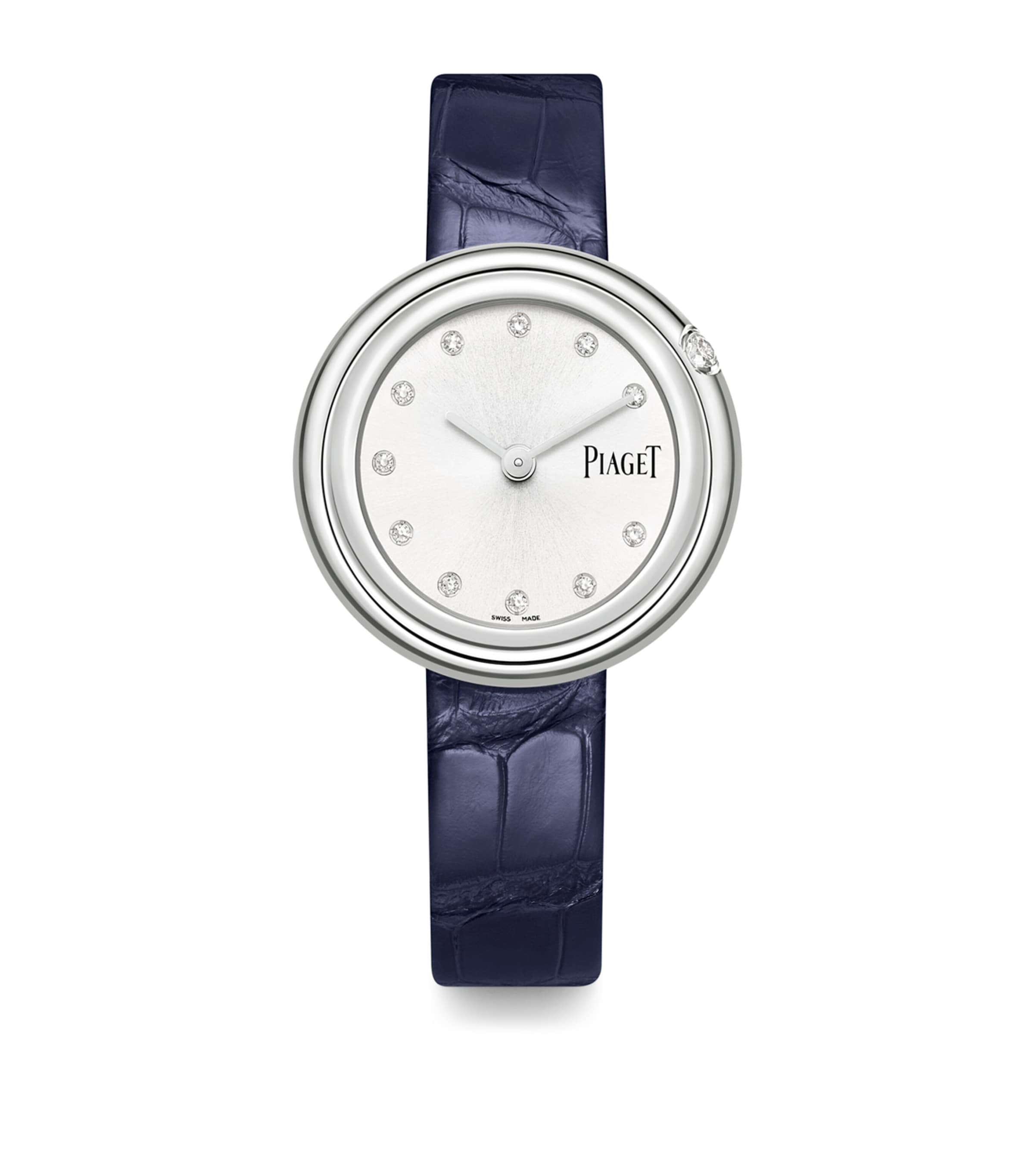 Piaget Stainless Steel And Diamond Possession Watch In Grey