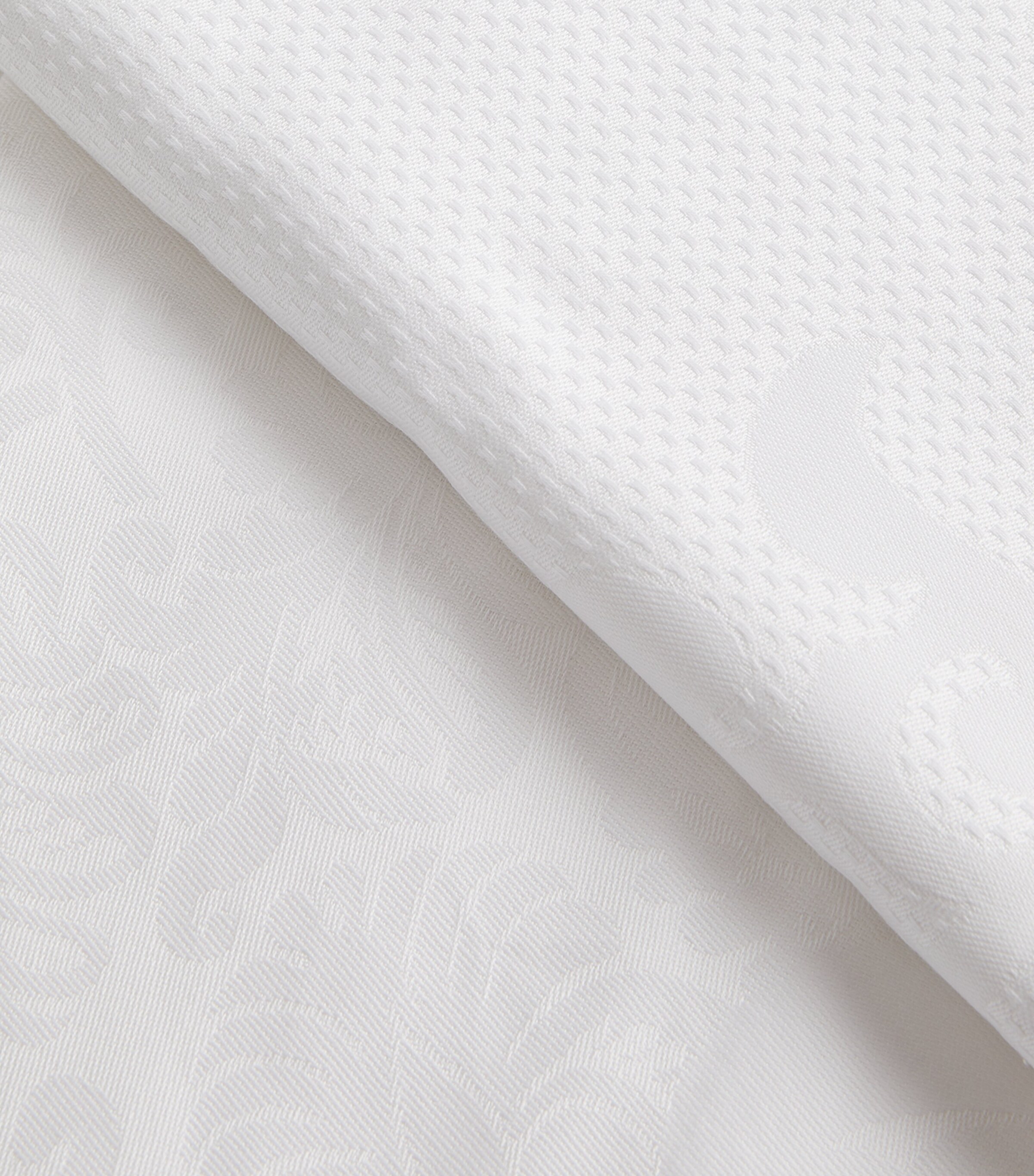 Siena Tablecloth (175cm x 250cm) WHITE Image 4