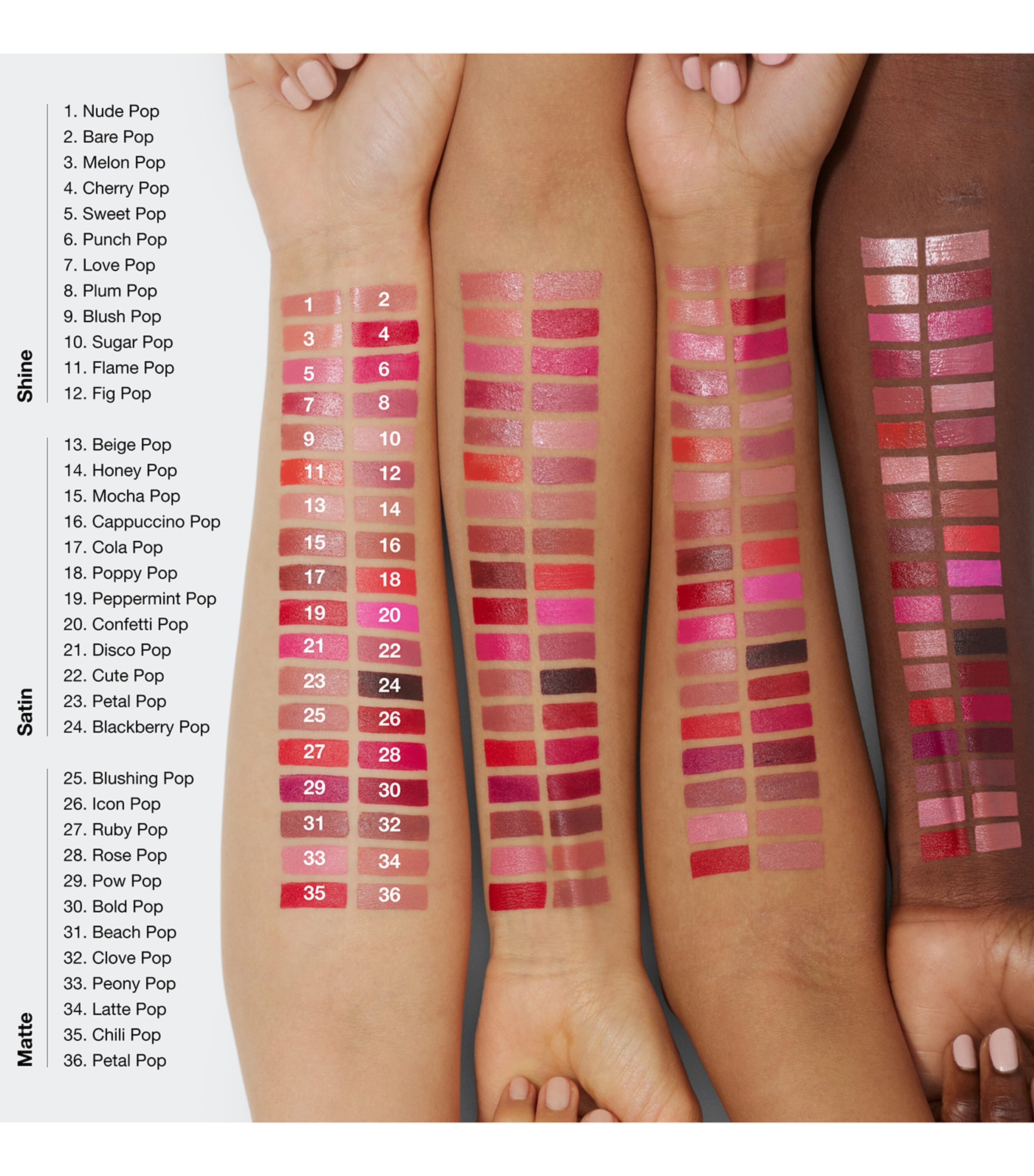 Pop Longwear Matte Lipstick ICON POP Image 4