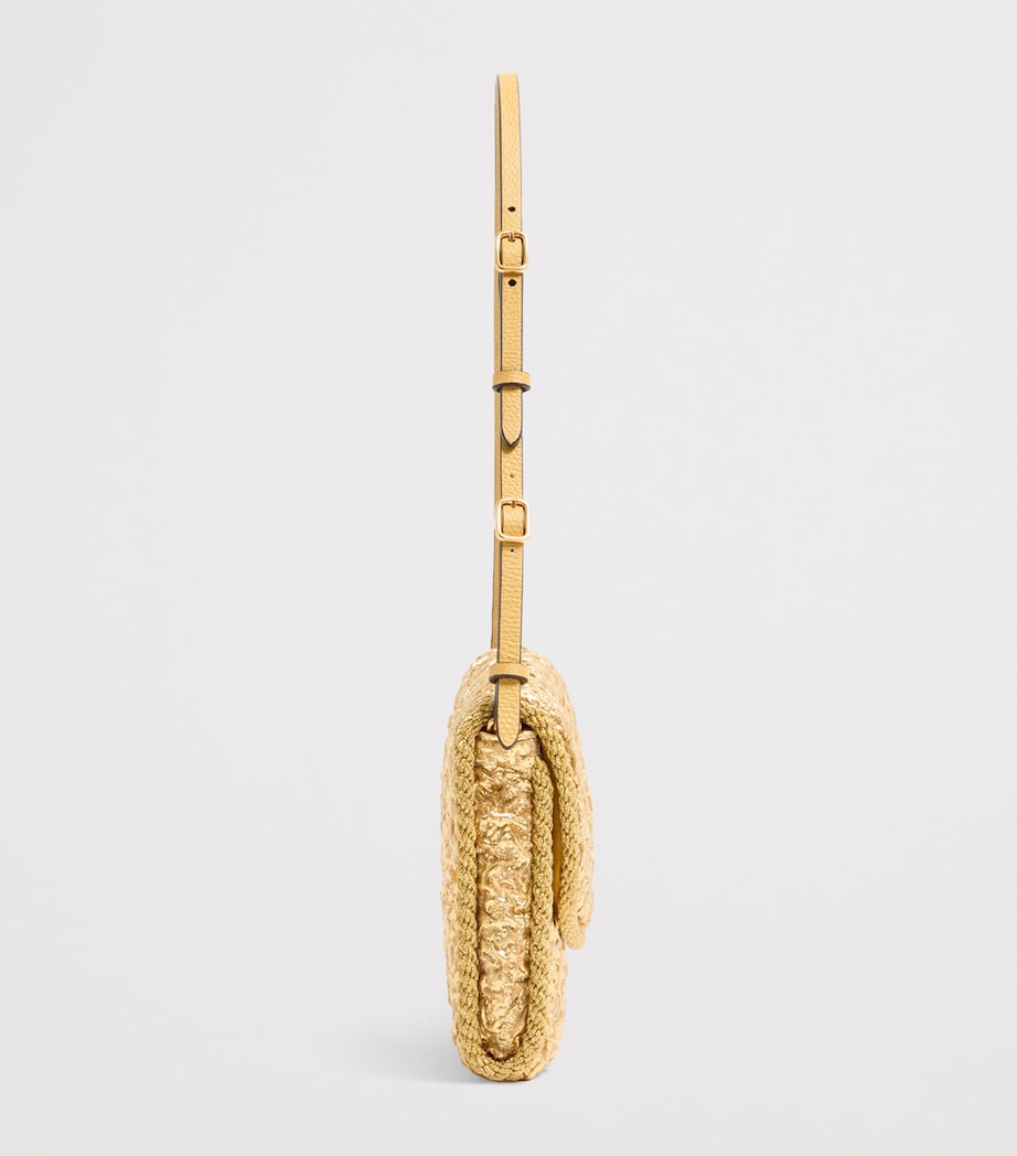 Metallic Vain Soft Shoulder Bag L01 Image 3