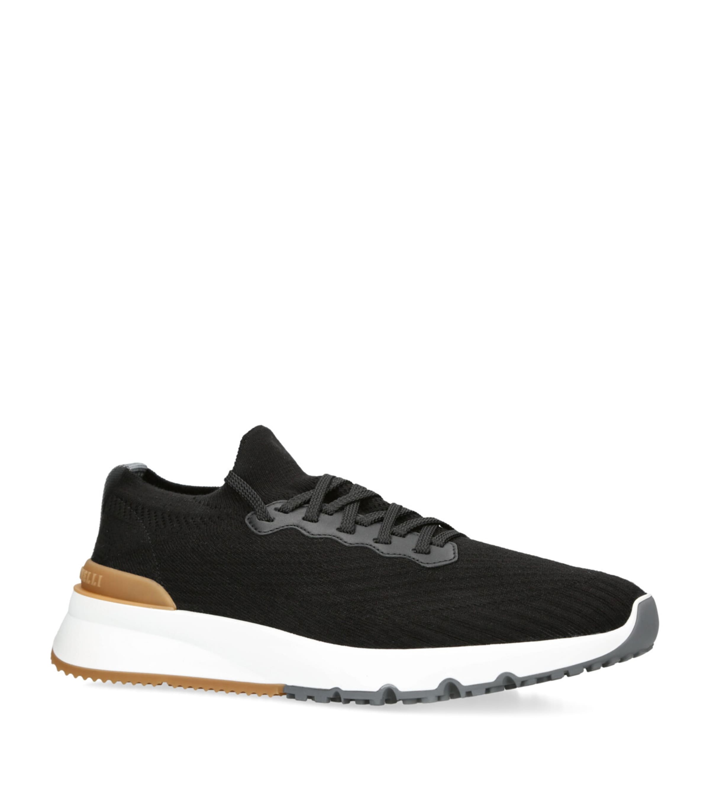 Knitted Sneakers BLACK Image 3