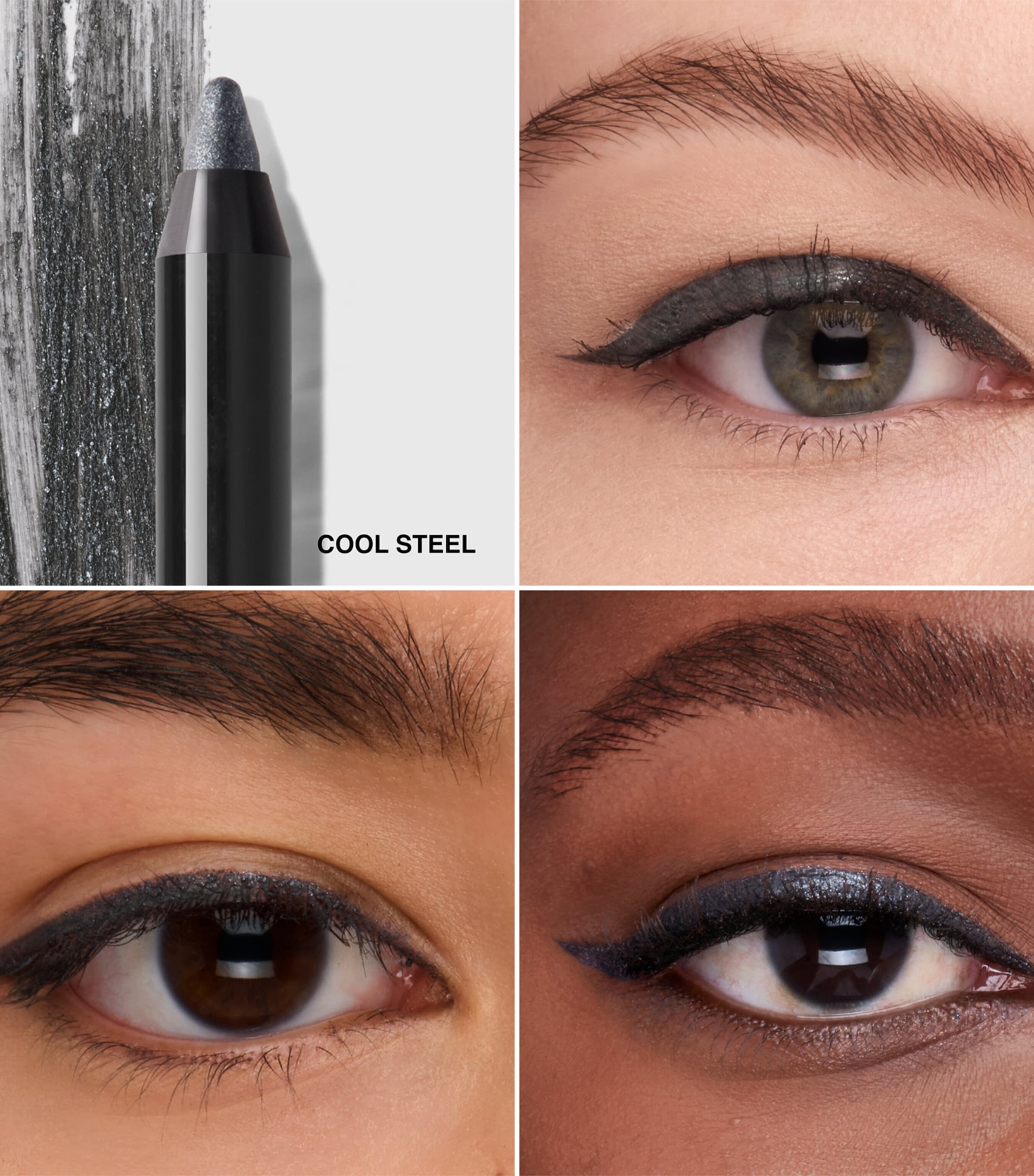 24 Hour Kajal Waterproof Eyeliner COOL STEEL Image 2