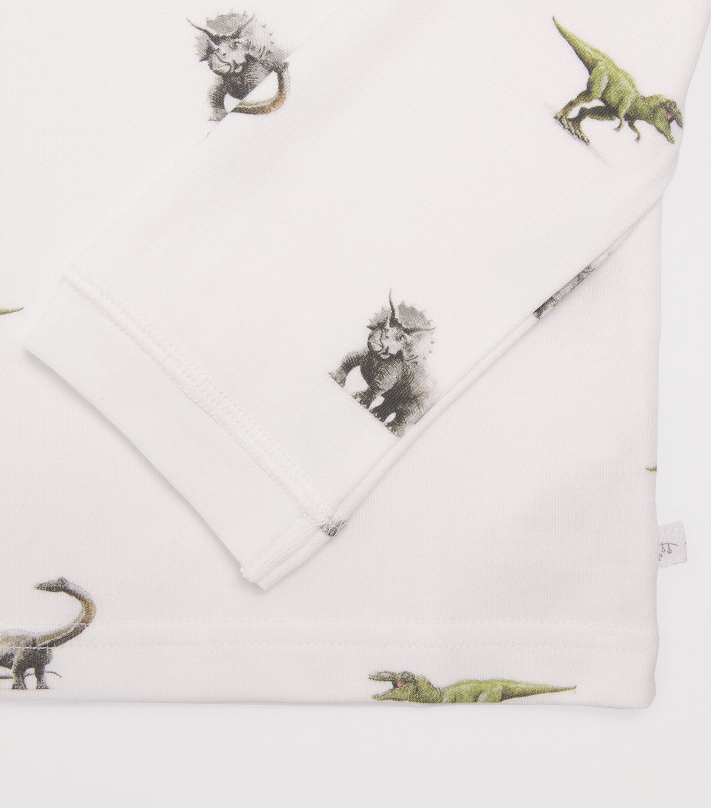 Rosa & Blue Dinosaur Print Pyjamas (6-7 Years) Dinosaur Image 4