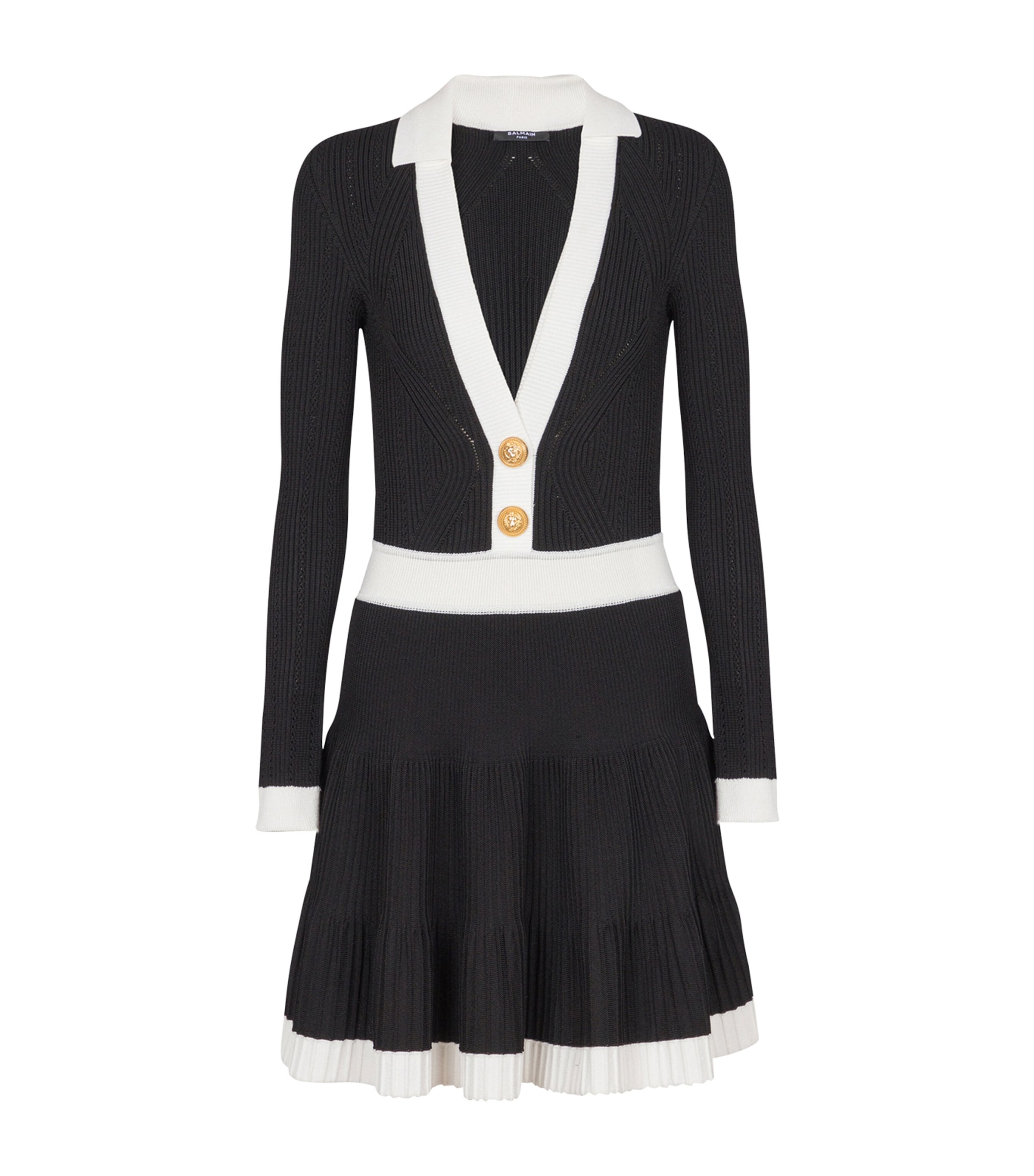 Balmain Knitted Mini Dress