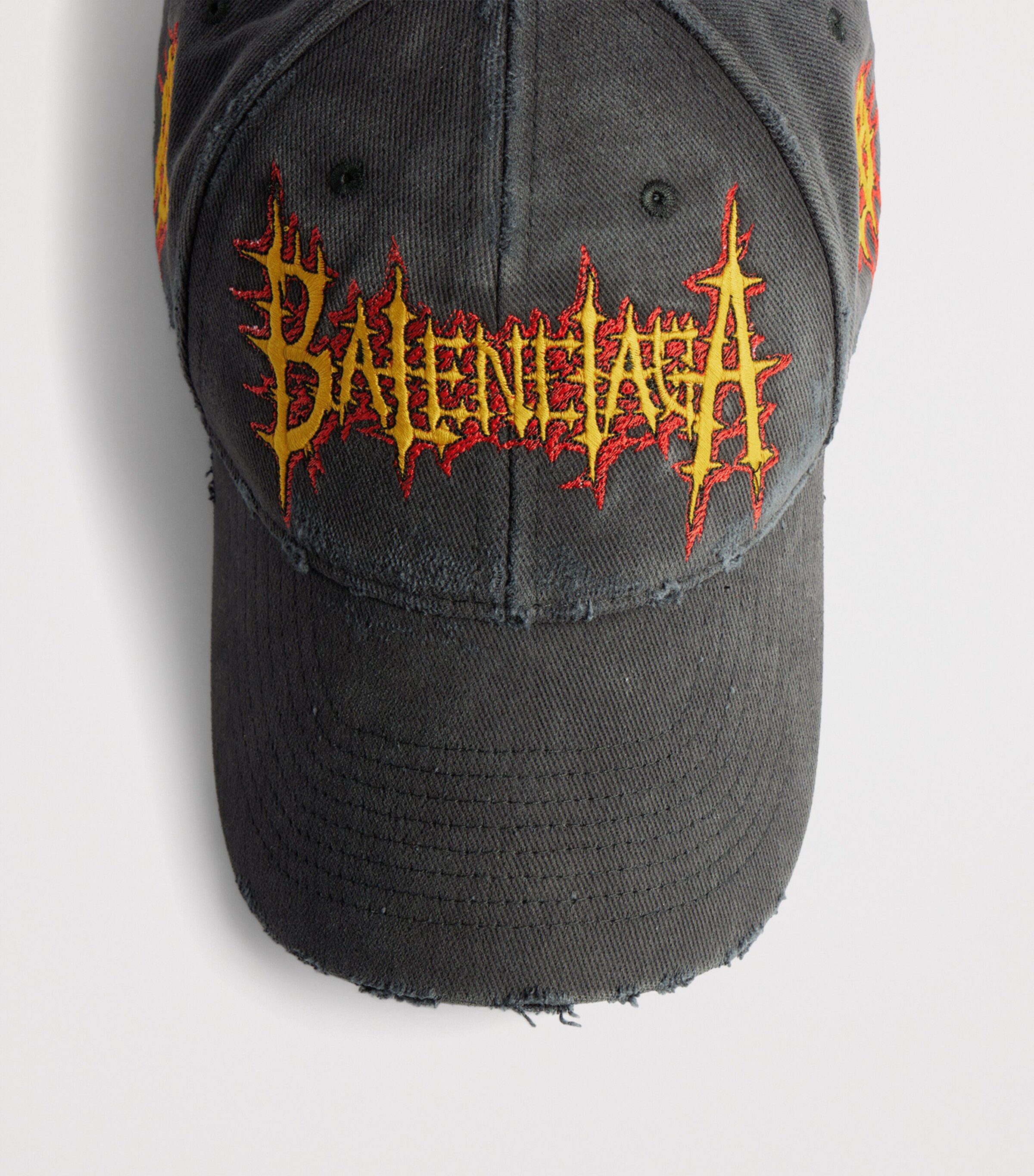 Balenciaga Cotton Wet Brush Cap Image 3