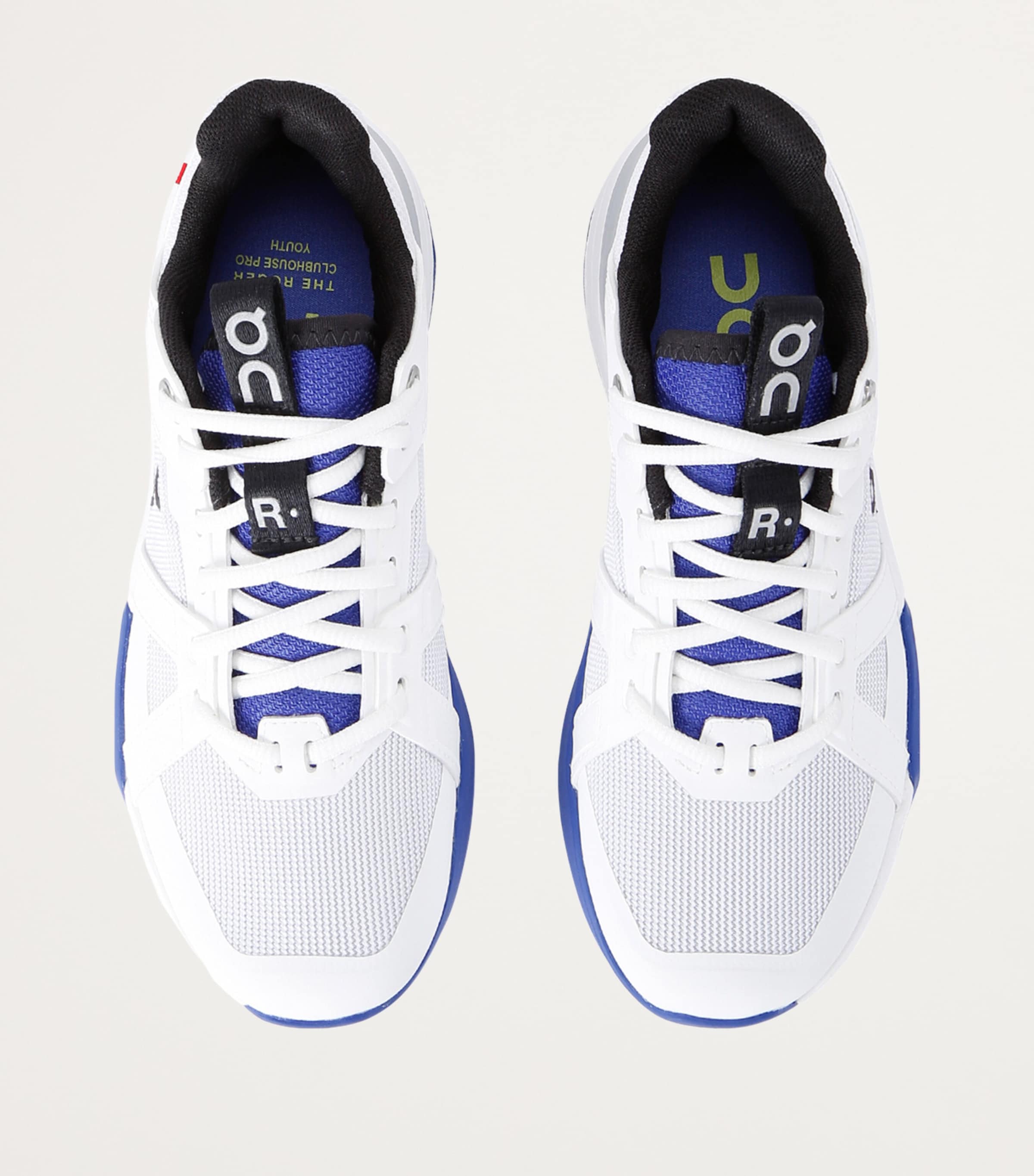 On THE ROGER Clubhouse Pro Youth Trainers White Image 4