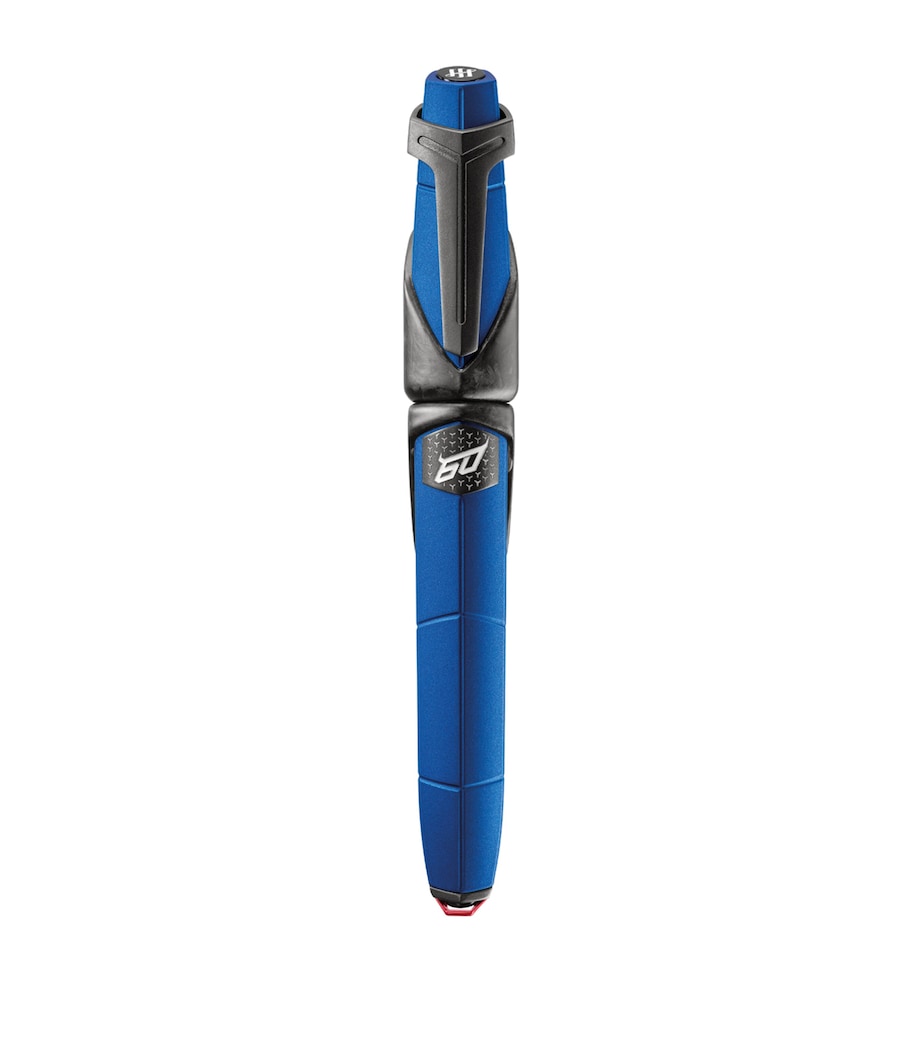 Montegrappa x Lamborghini 60° Blue Aegeus Fountain Pen Blue Image 2