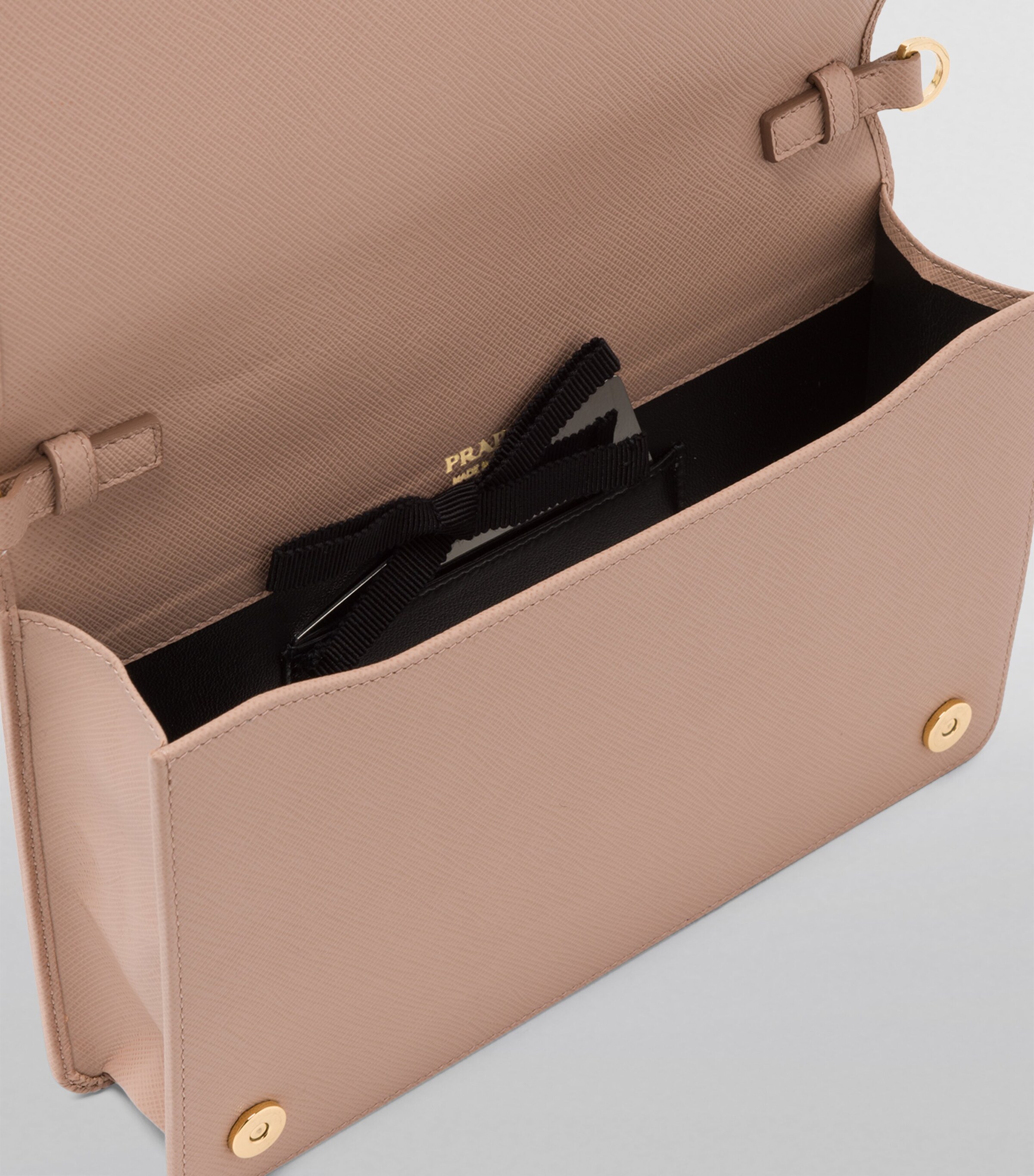 Prada Mini Saffiano Leather Cross-Body Bag Image 2