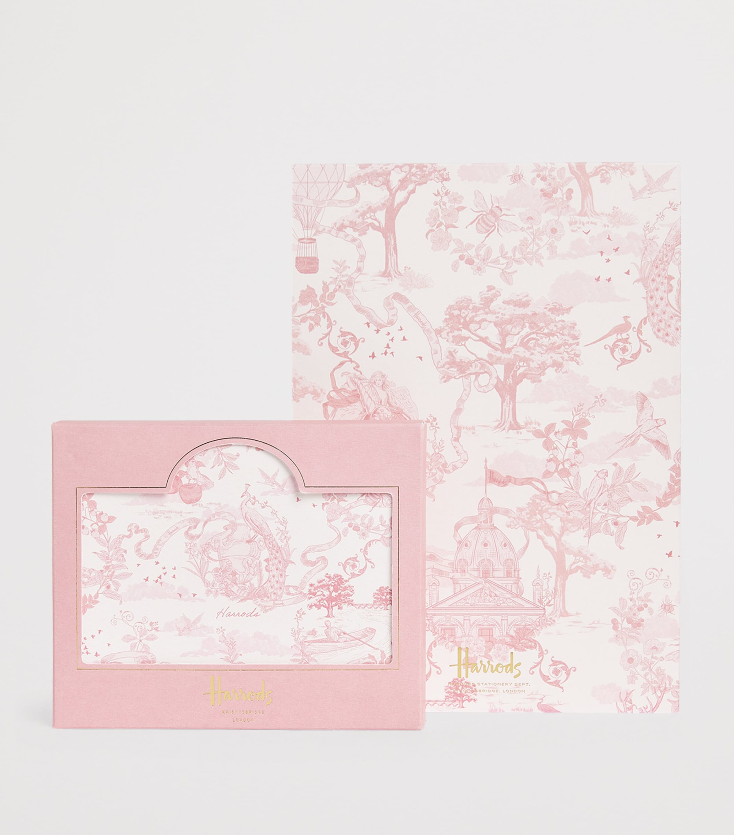 Toile Jotter Pad Notebook PINK Image 2