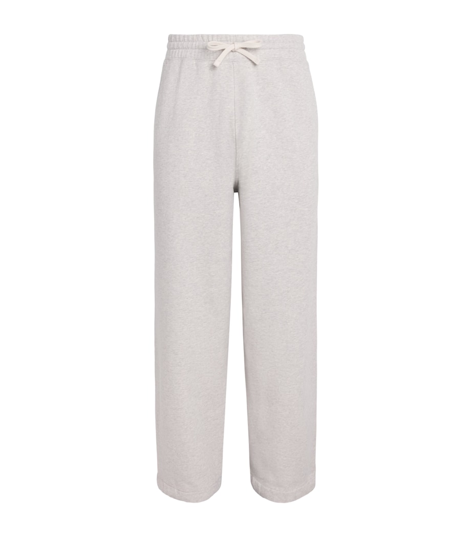 Picante Mens Organic Cotton Everyday Sweatpants Grey Marl Image 1
