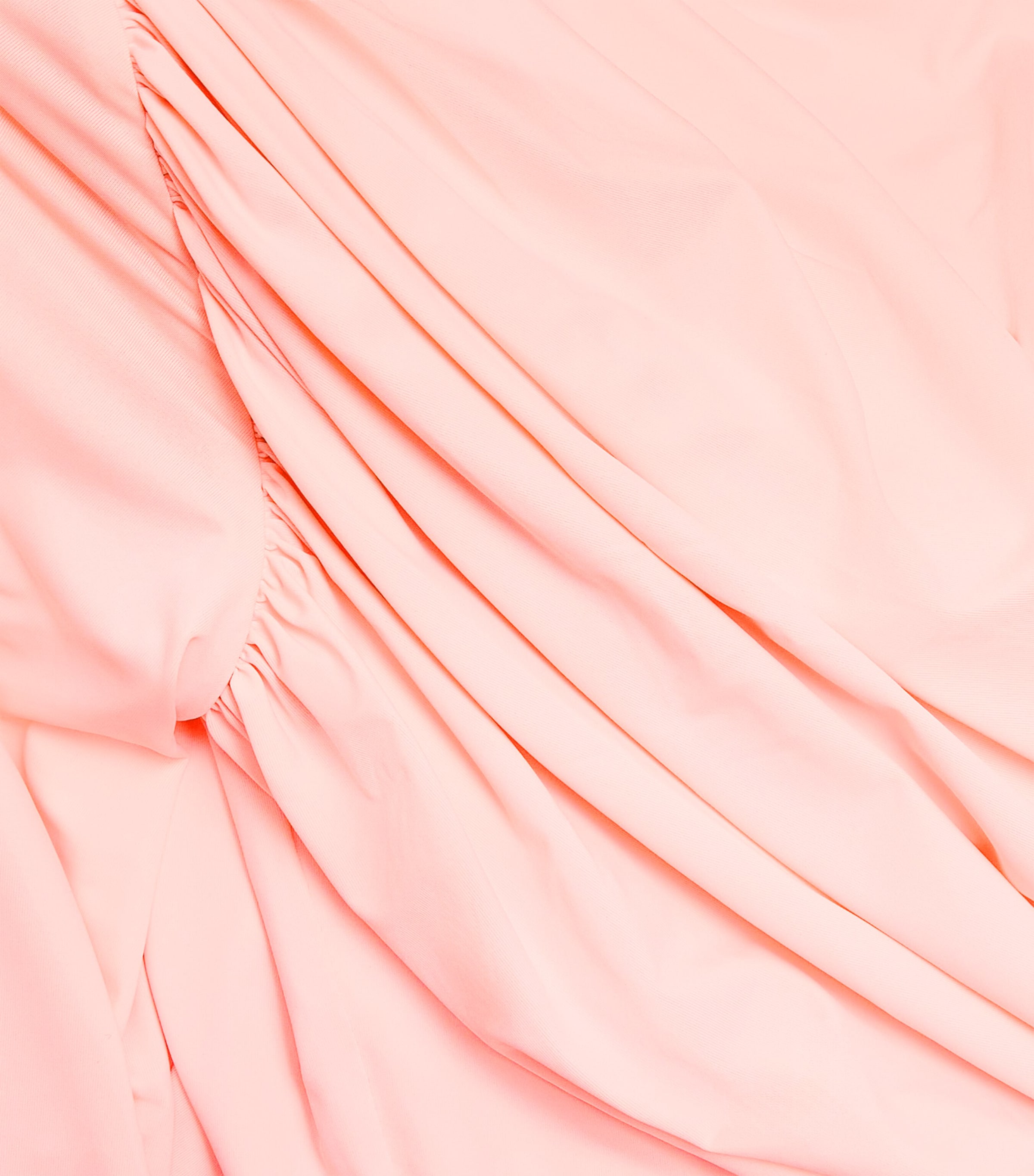 De La Vali Womens Draped Perisa Mini Dress Baby Pink Image 6