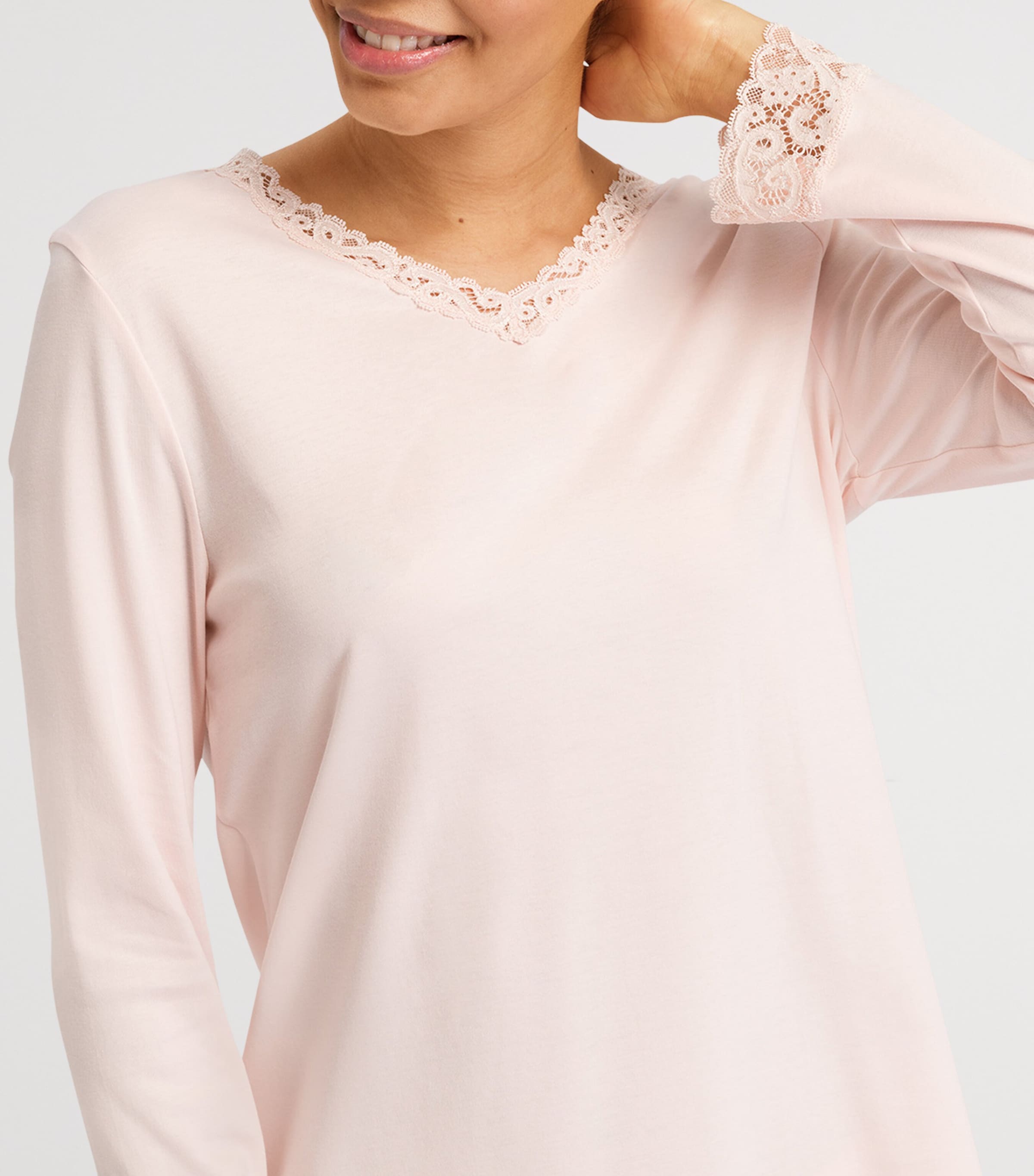 Hanro Cotton Moments Pyjama Set | Women Clothing | Nightwear | Pyjamas | Designers | Hanro Hanro Cotton Moments Pyjama Set | Women Clothing | Nightwear | Pyjamas | Designers | Hanro