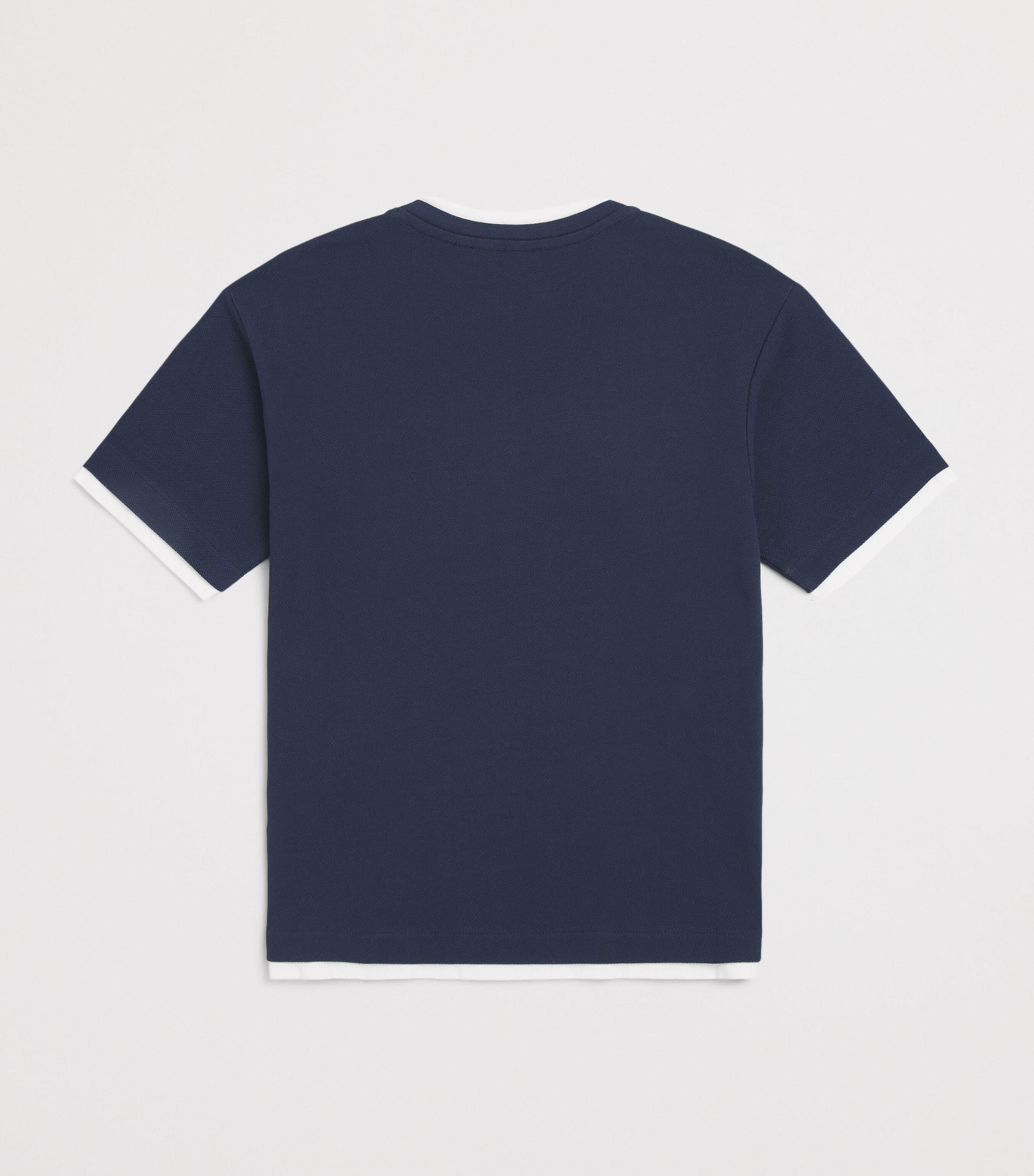Balmain Kids Cotton Jersey T-Shirt (4-14 Years) Blue/white Image 2