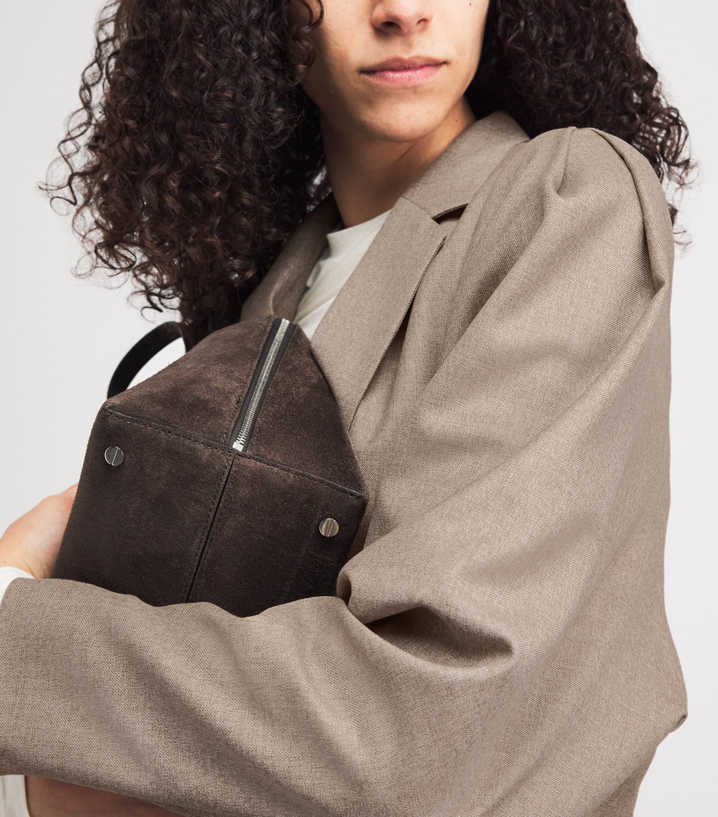 Wool Blazer 0106 DARK CAMEL Image 3