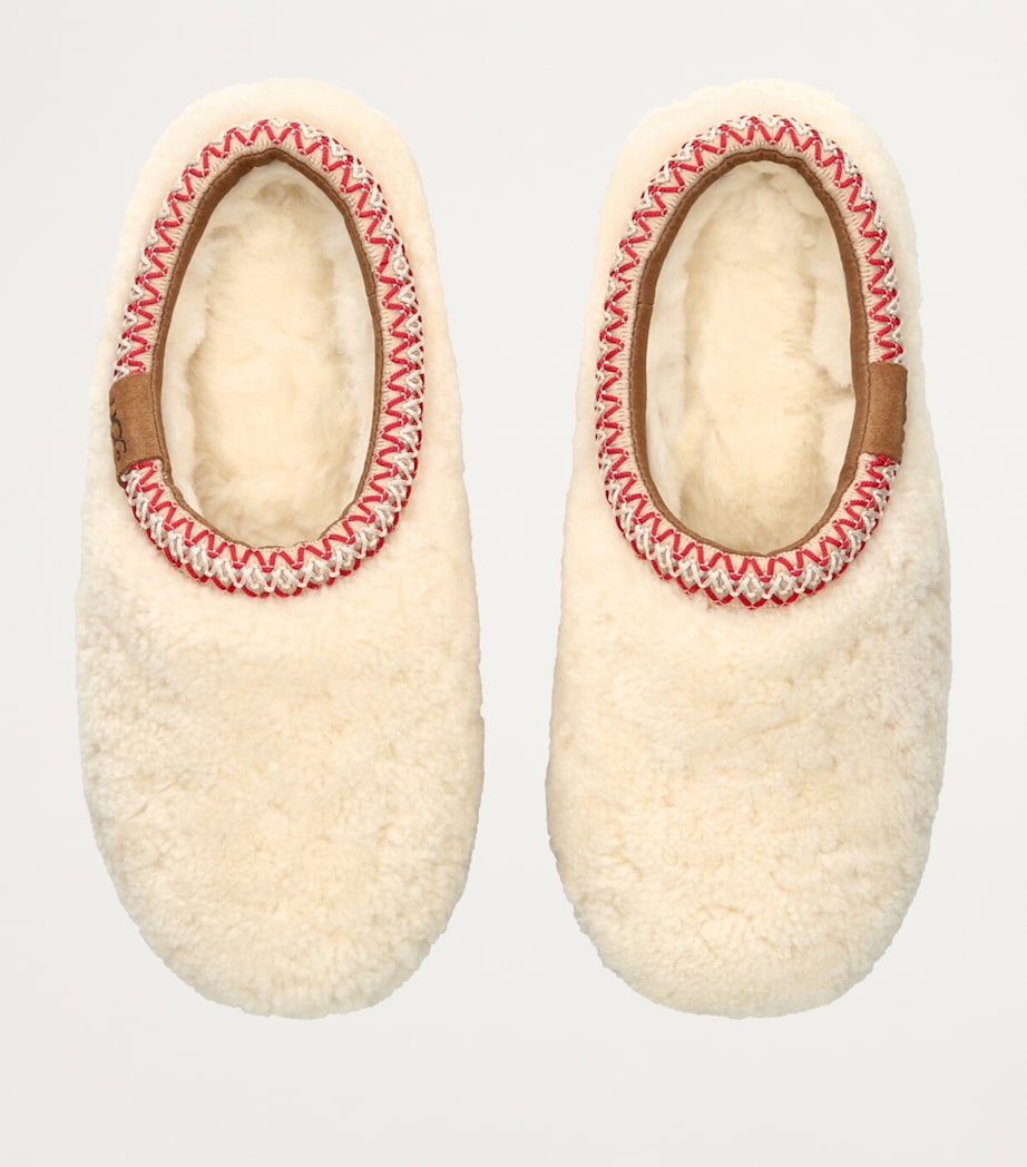 Sheepskin Tasman Maxi Curly Slippers CREAM Image 4