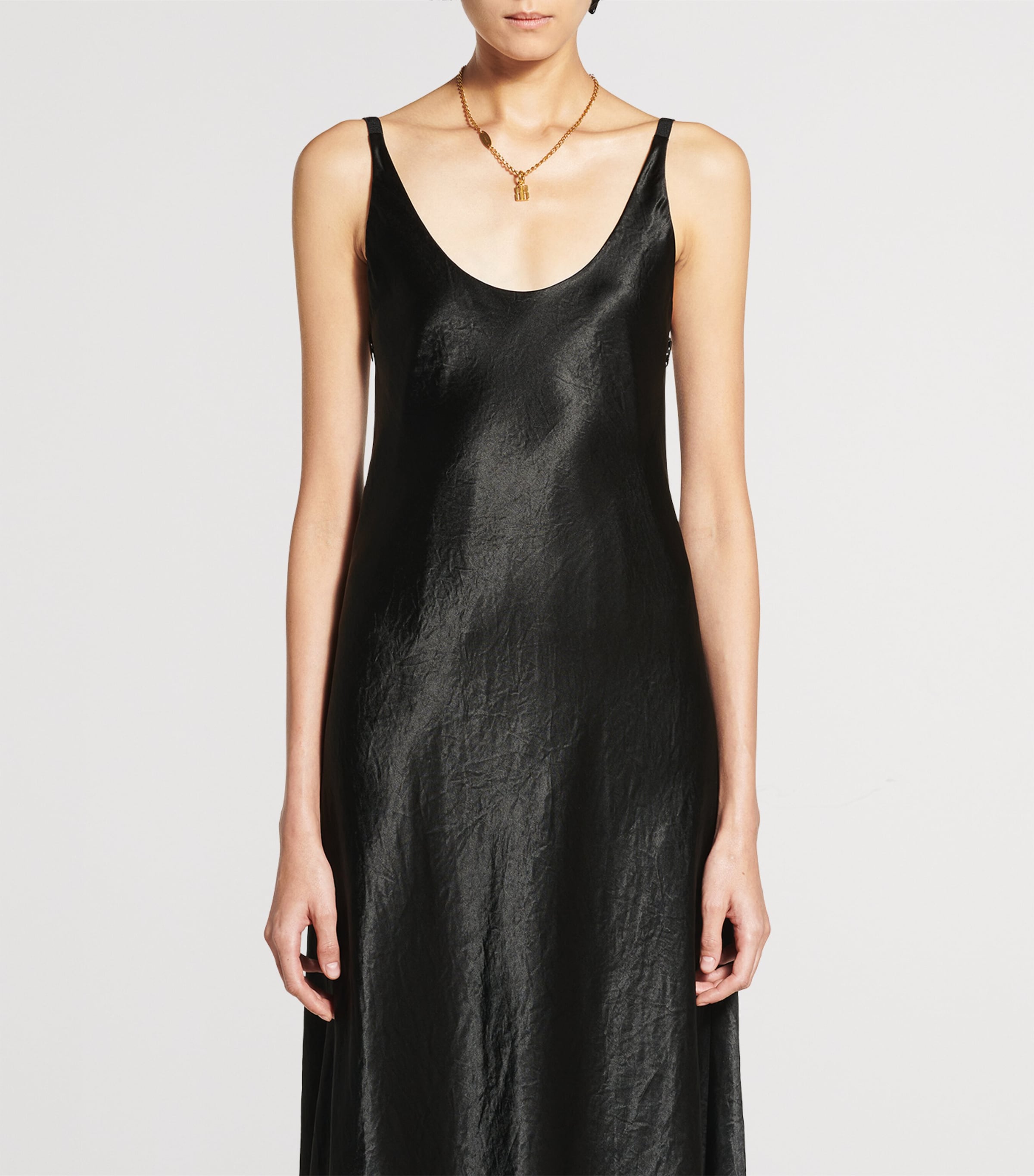 Balenciaga Midi Slip Dress | Harrods US