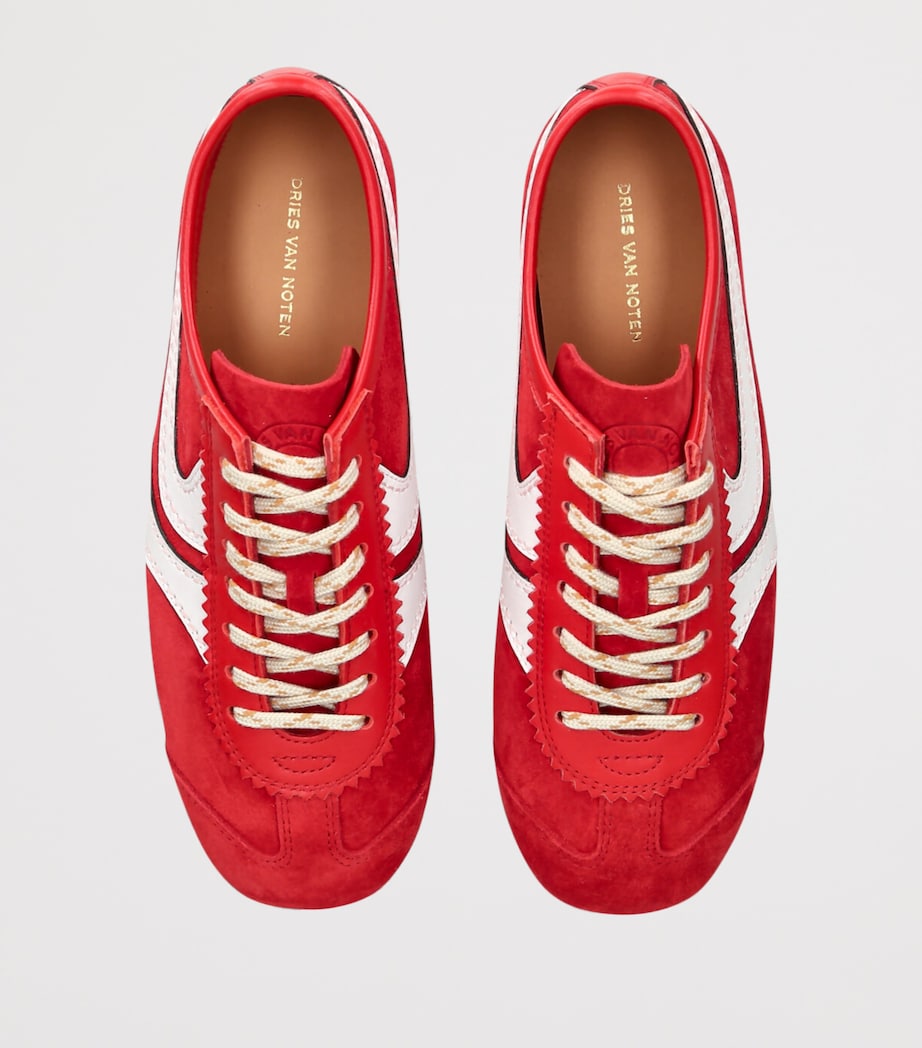 Suede Dustin Sneakers RED Image 4