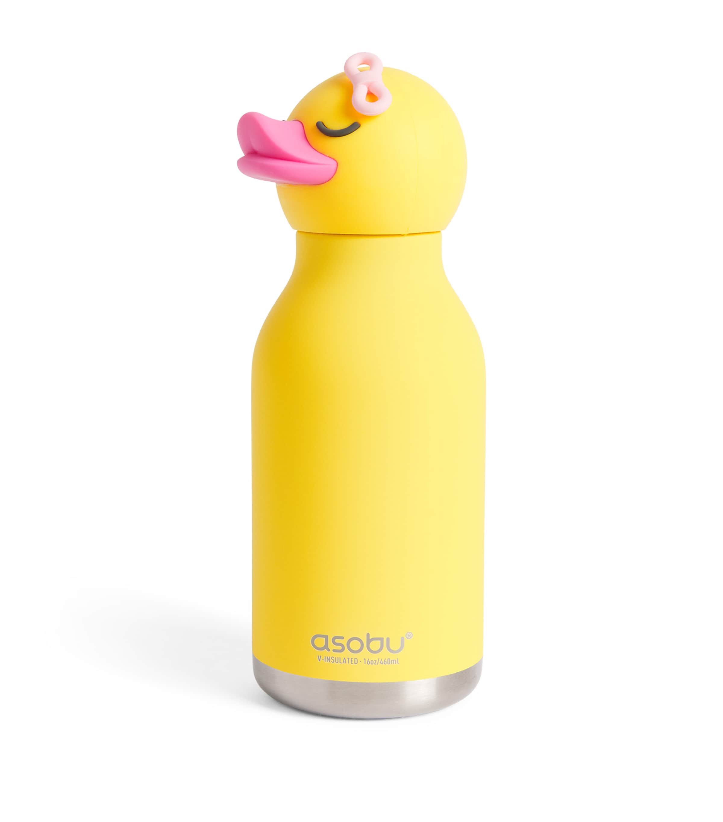 ASOBU Bestie Duck Water Bottle (460ml) Ducky Image 1