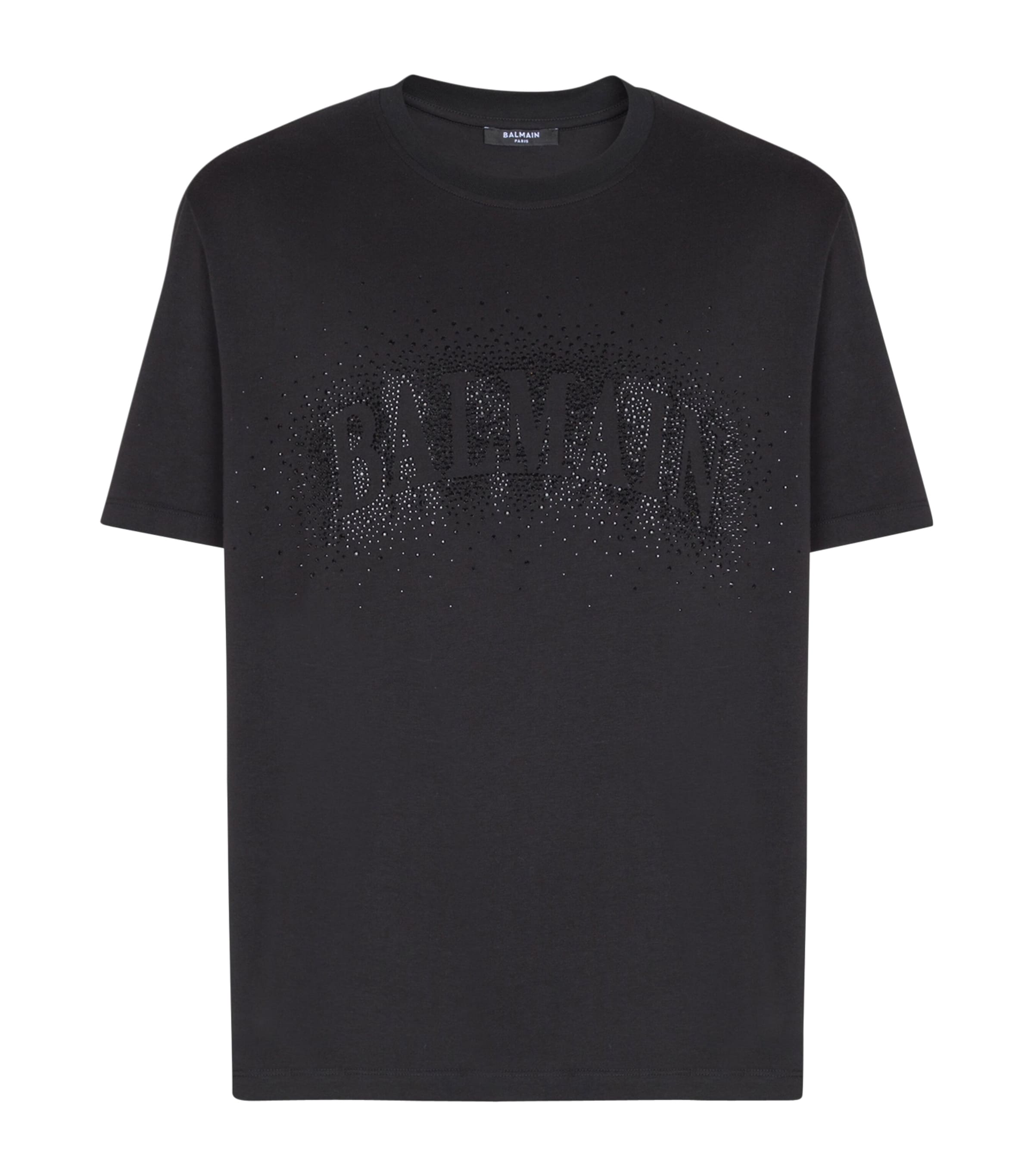 Cotton Crystal Logo T-Shirt EAP NOIR/NOIR Image 1