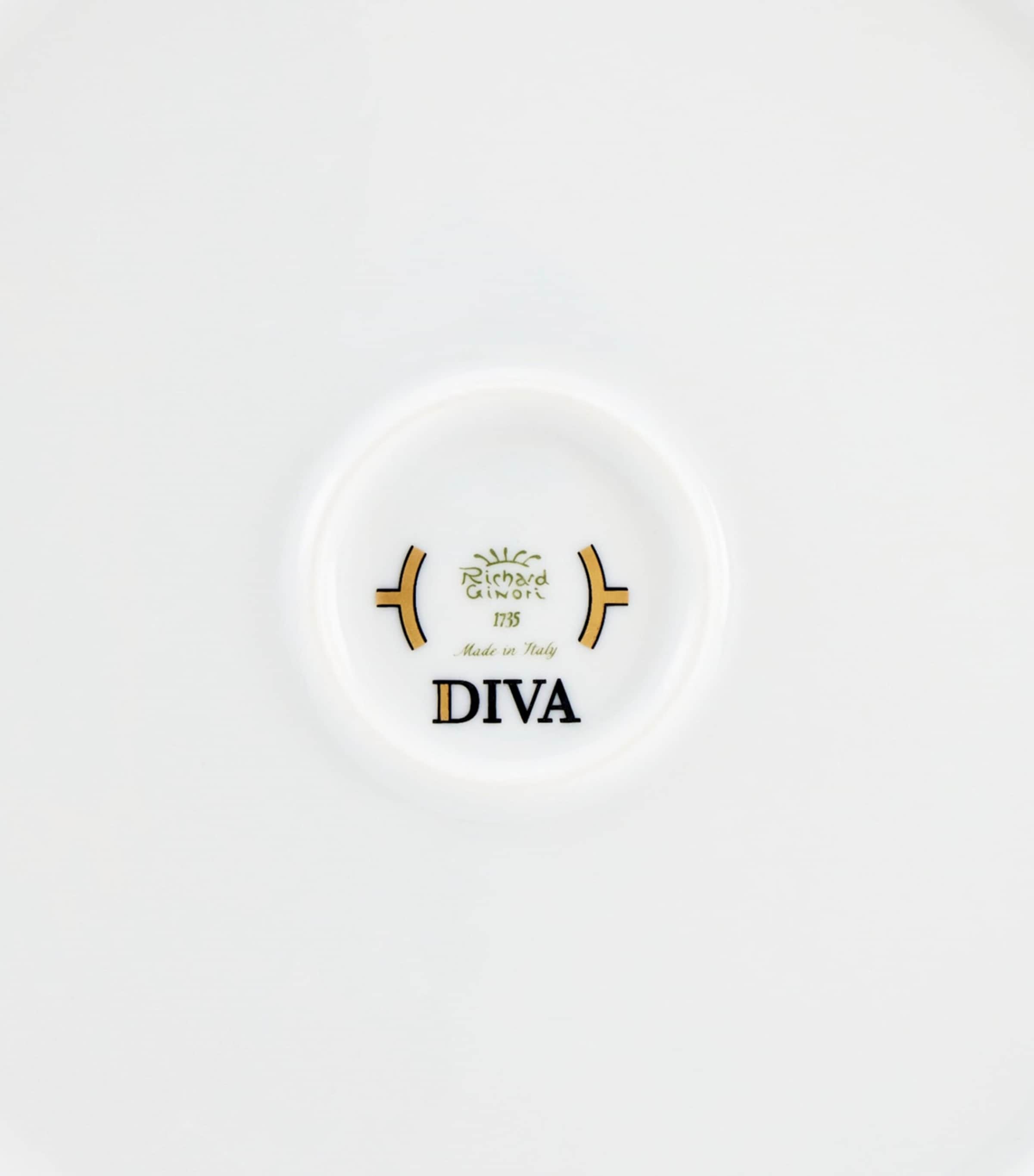 GINORI 1735 Porcelain Colonna Diva Rosa Salad Bowl (24cm) Image 2