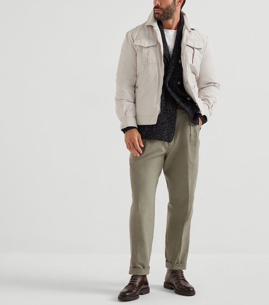 Water-Resistant Bomber Jacket CYN80 Image 3