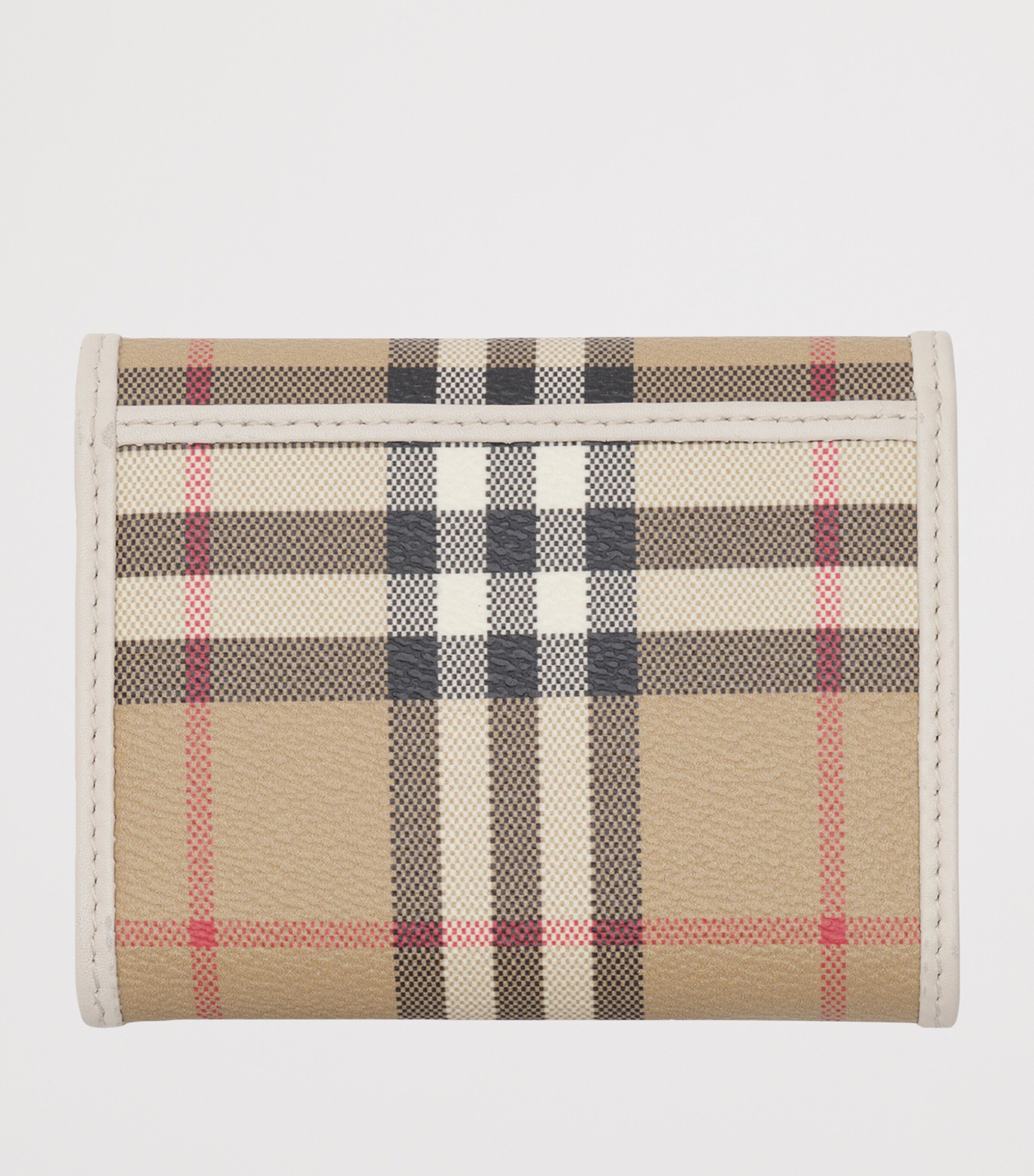 Burberry Check Folding Wallet Vntg Chk/soap Image 2