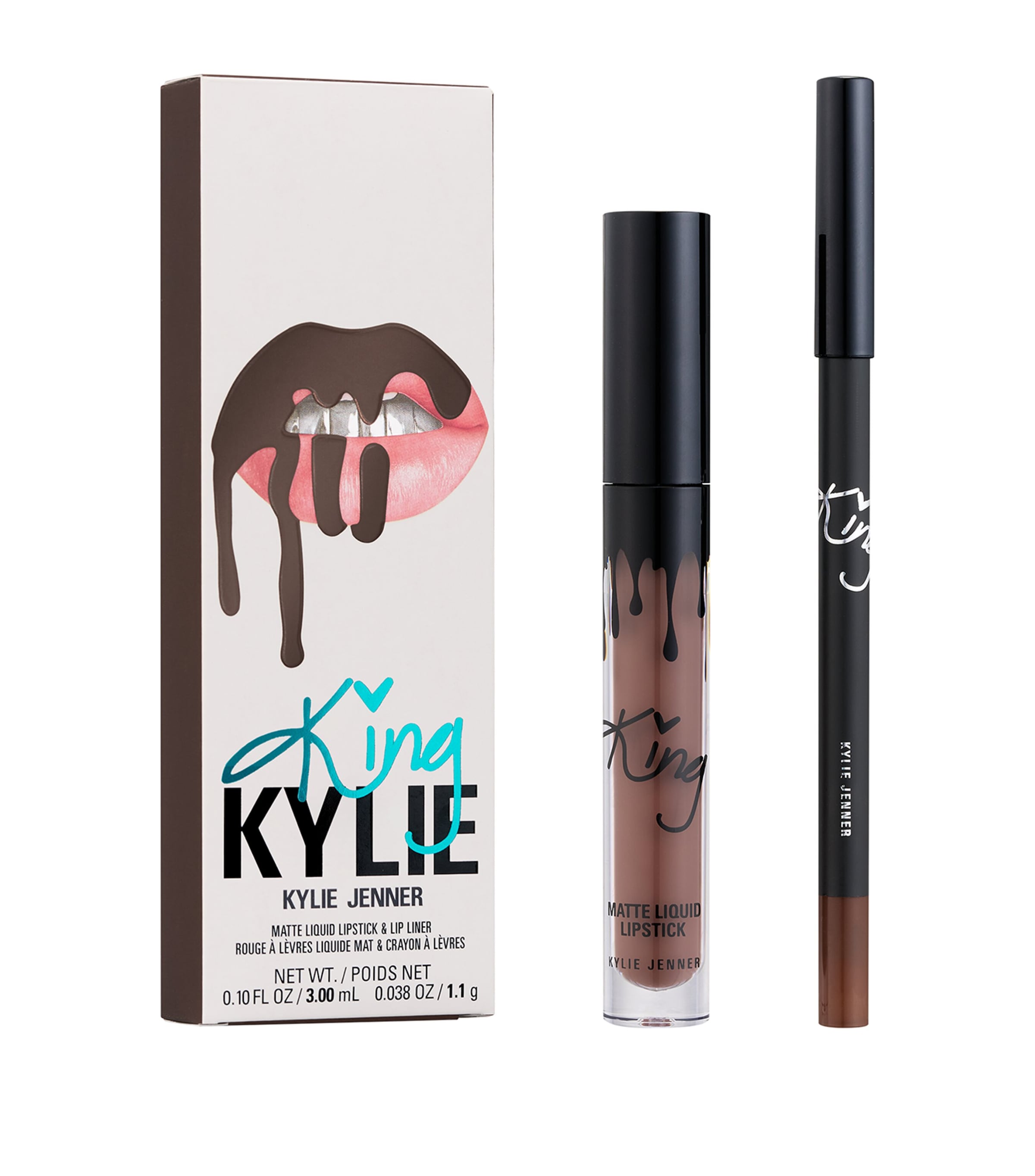 Kylie Cosmetics Matte Lip Kit In Black