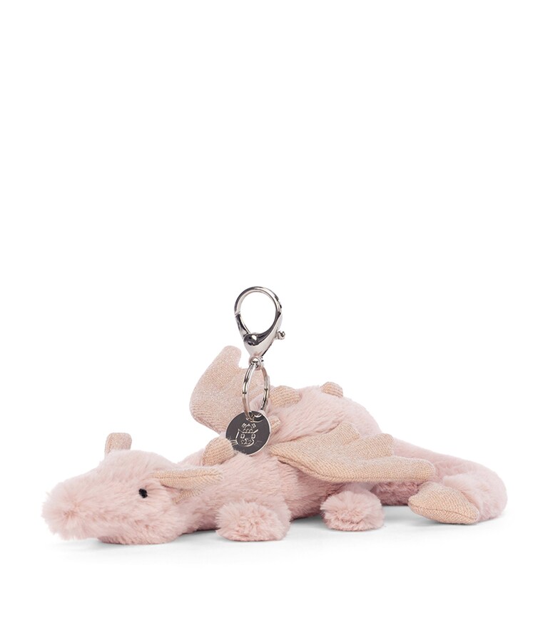 Jellycat Rose the Dragon Bag Charm | Harrods US