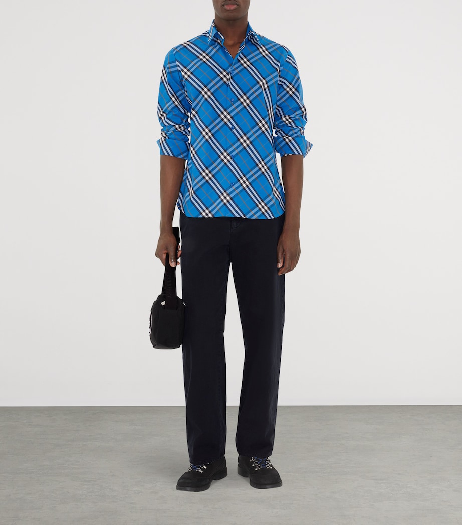 Cotton Check Shirt HYACINTH IP CHECK Image 1