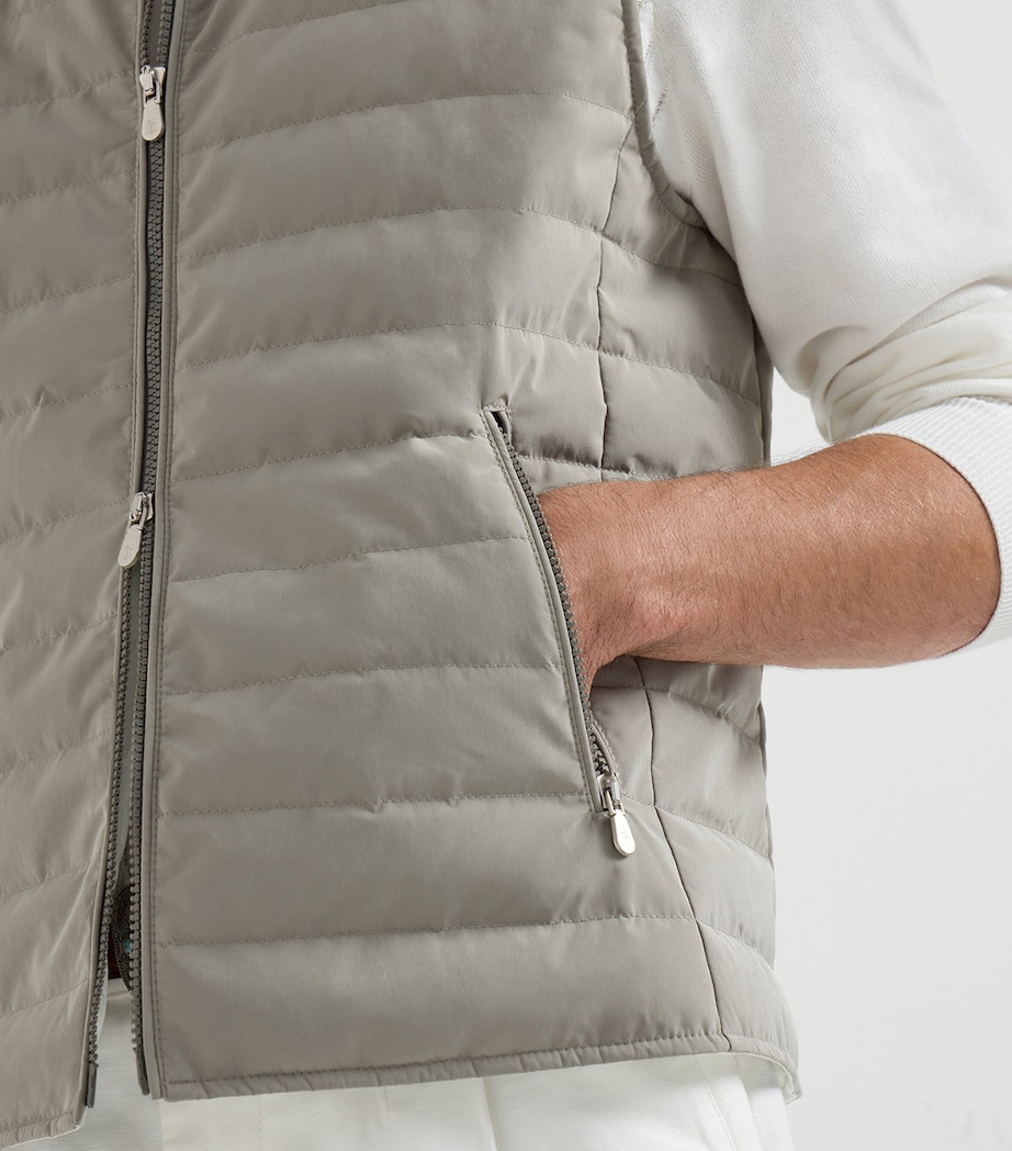 Bonded Nylon Down Gilet CFA27 Image 6