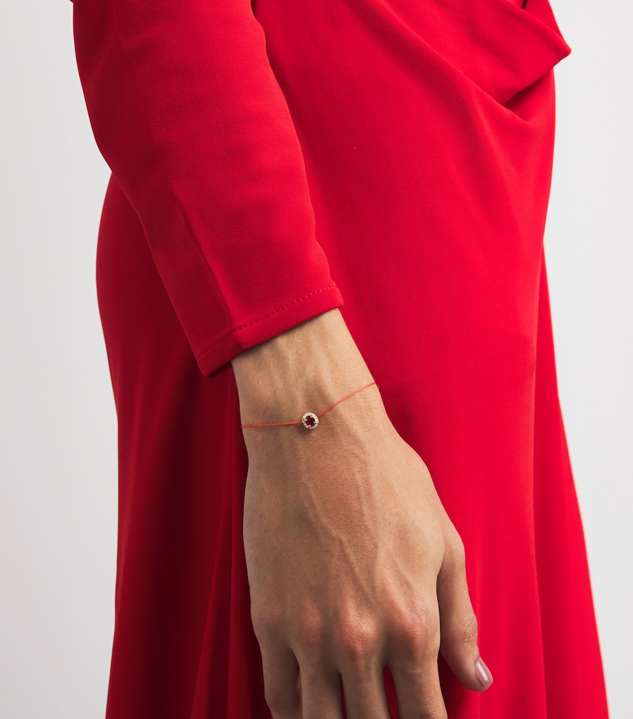 Yellow Gold, Diamond and Ruby Diva Bracelet YELLOW GOLD Image 2