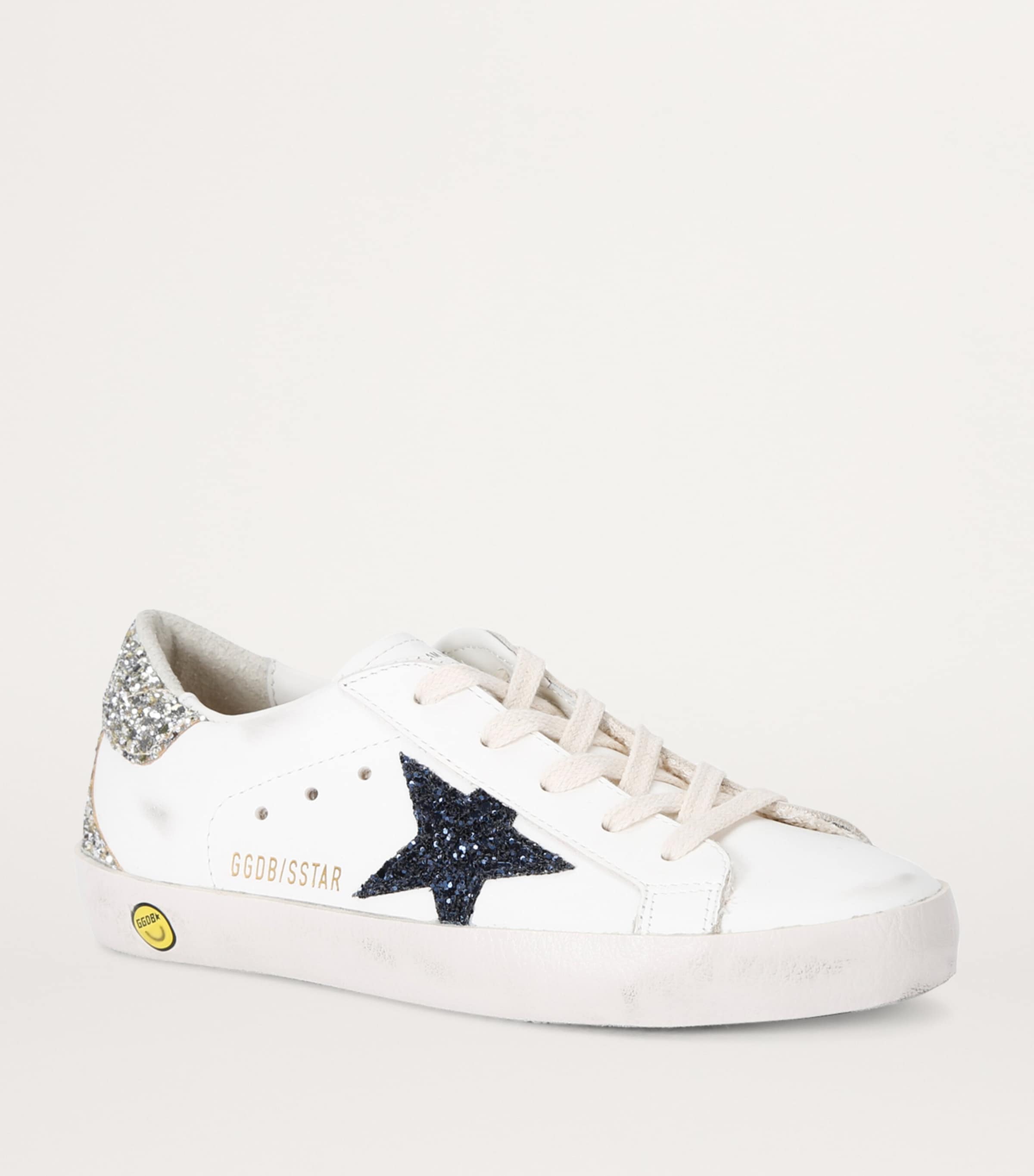 スニーカー Golden Goose Beige Superstar Leather Sneakers Super-Star LTD in leather with beige suede star with