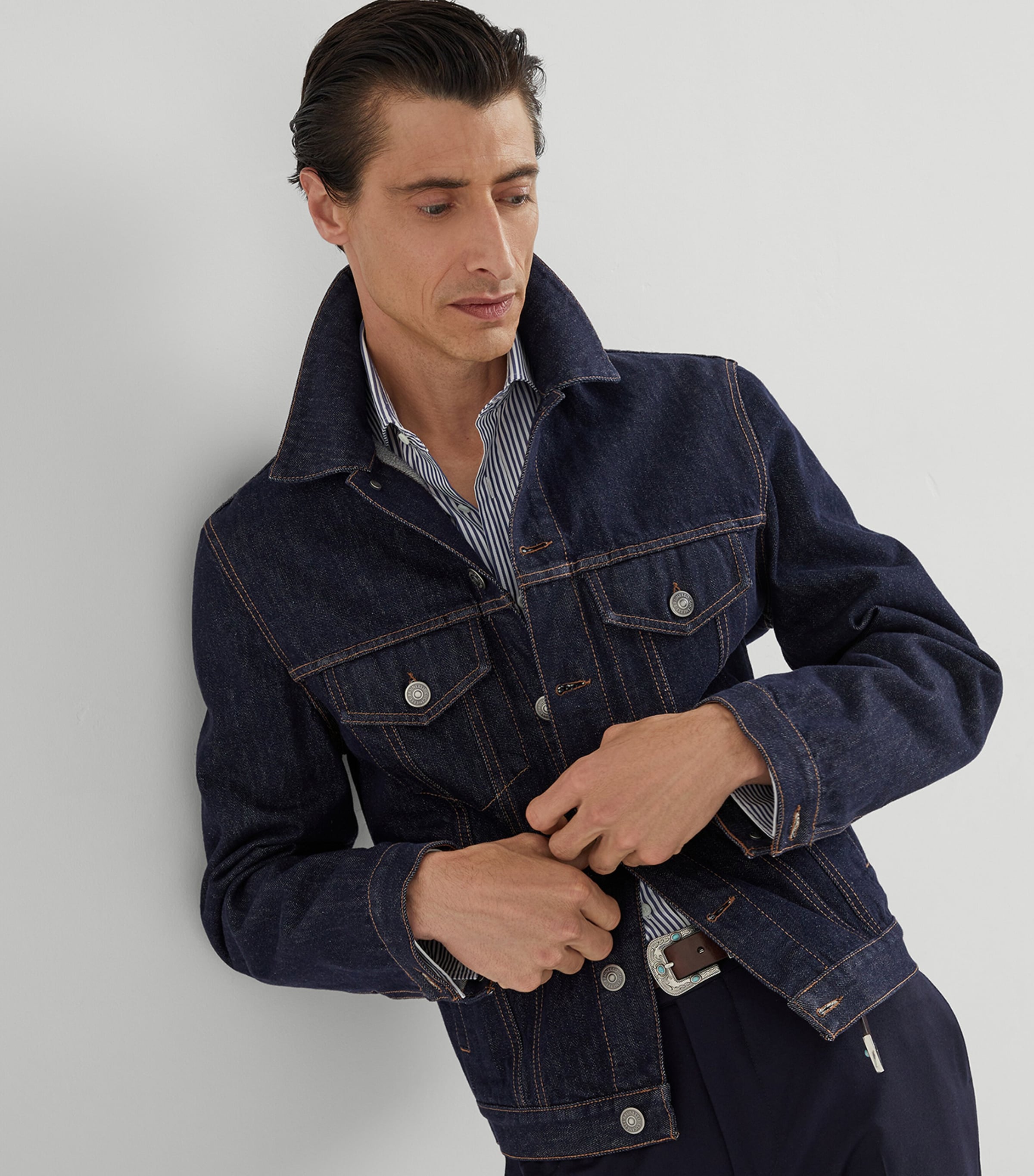 Cotton Stripe Shirt C003 Image 5