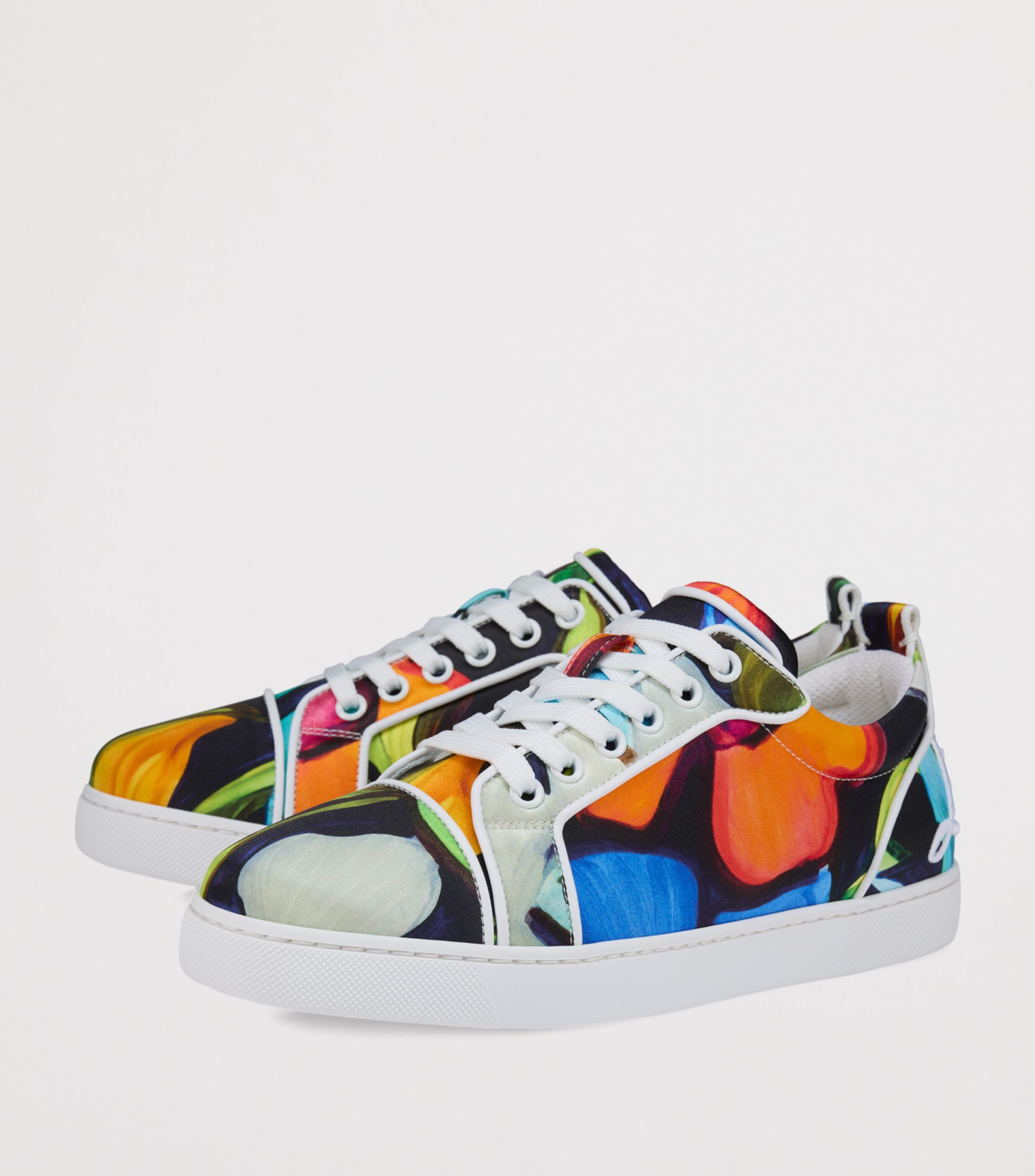 ＊Christian Louboutin＊Fun Louise Junior スニーカー 関送込み Fun Louise Junior Loubi Calf leather and Psychic patent