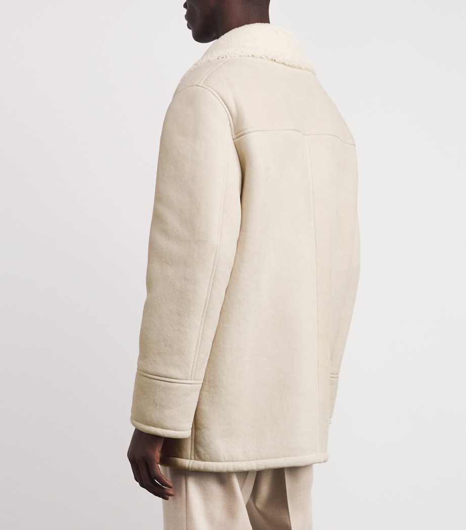 Goatskin Pea Coat 701 Image 4