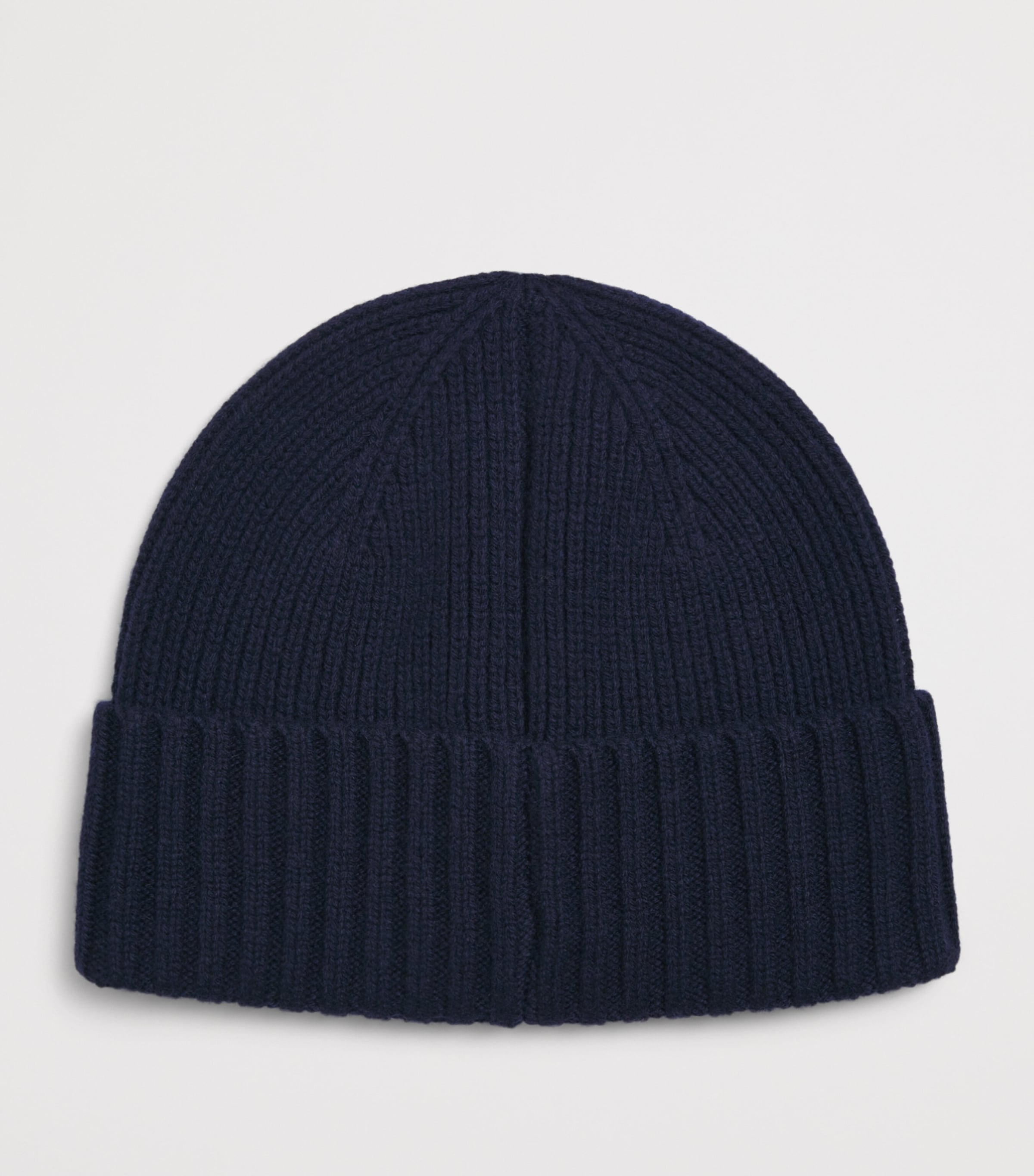 Barbour Wool-cashmere Danforth Beanie In Navy