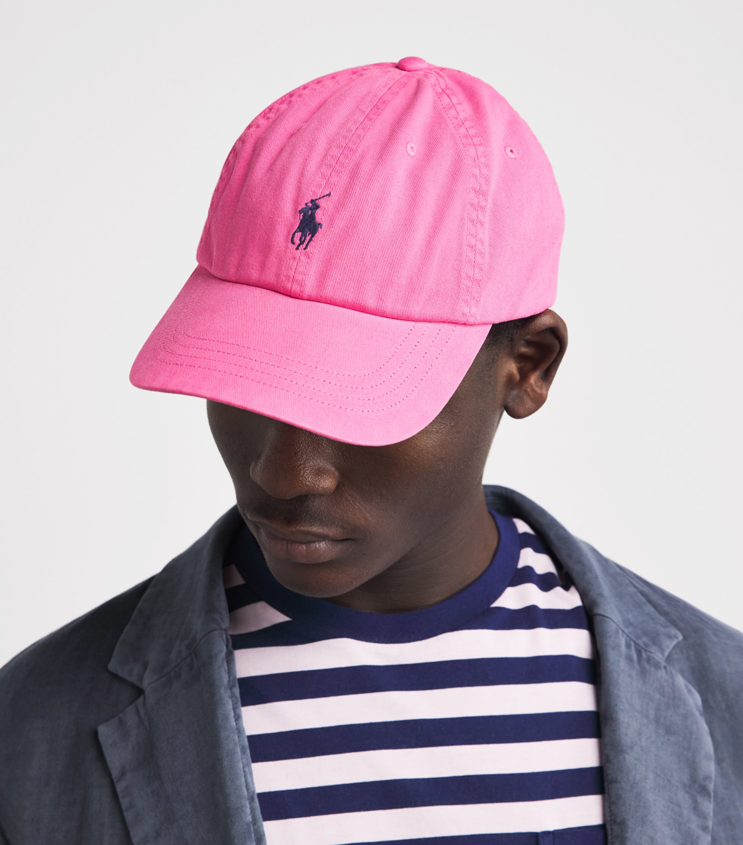 Polo Ralph Lauren Cotton Polo Pony Baseball Cap Desert Pink Image 2