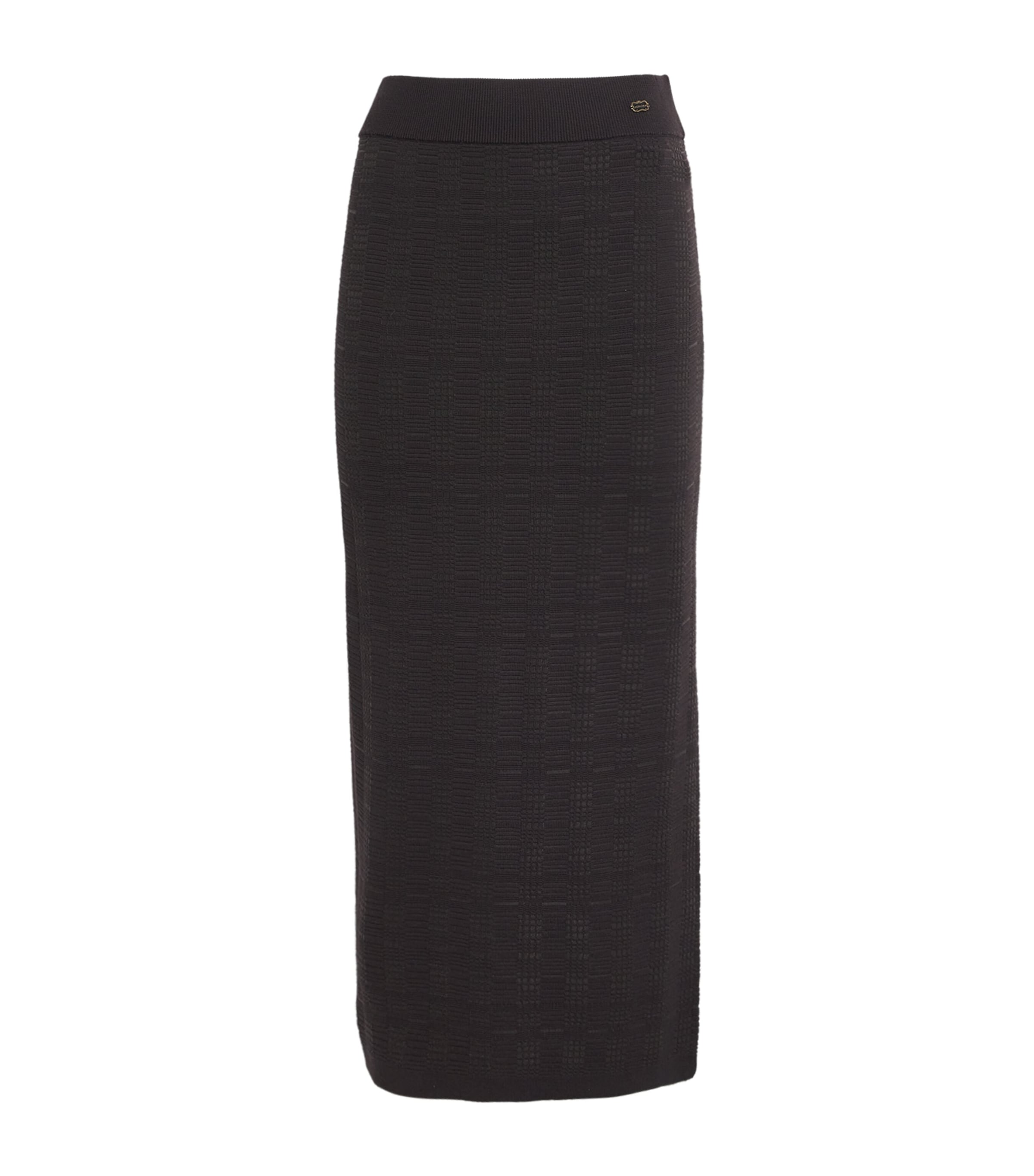 Wool-Blend Midi Skirt M70 BROWN - CHOCOLATE Image 1