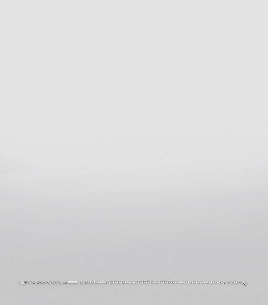 Saeda Crystal Anklet SILVER/CRYSTAL Image 3