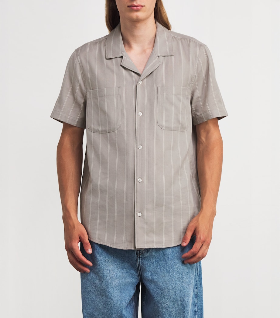Stripe Jacobson Shirt FAINT THUNDER STRIPE Image 3