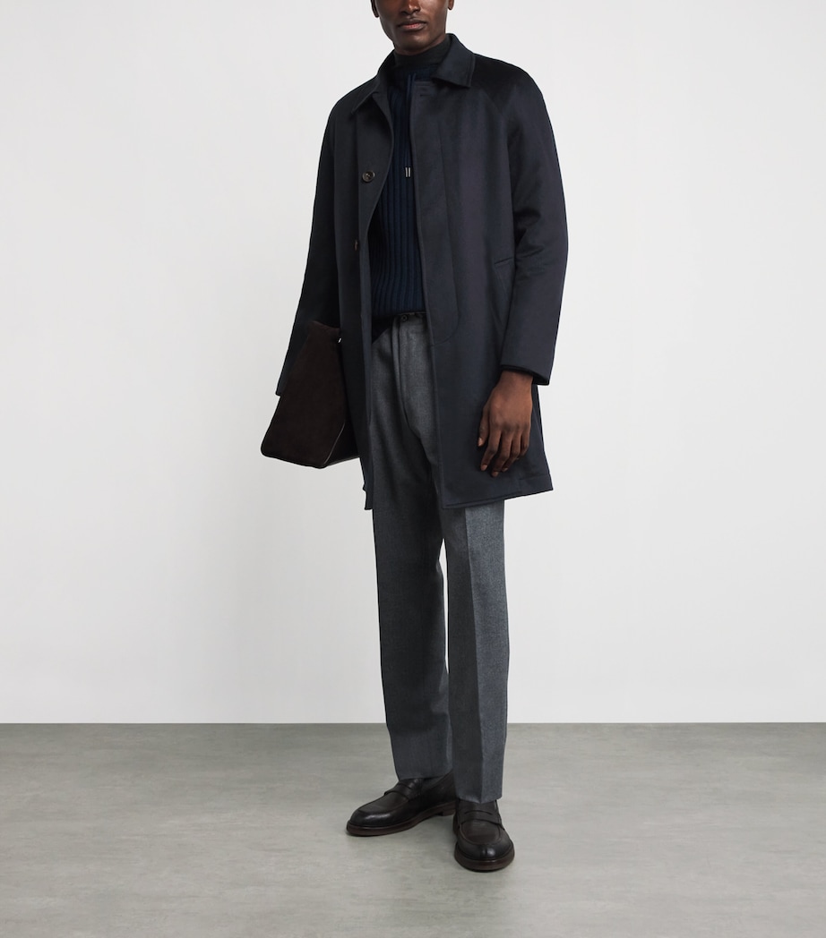 Cashmere Coat NVY NAVY Image 2