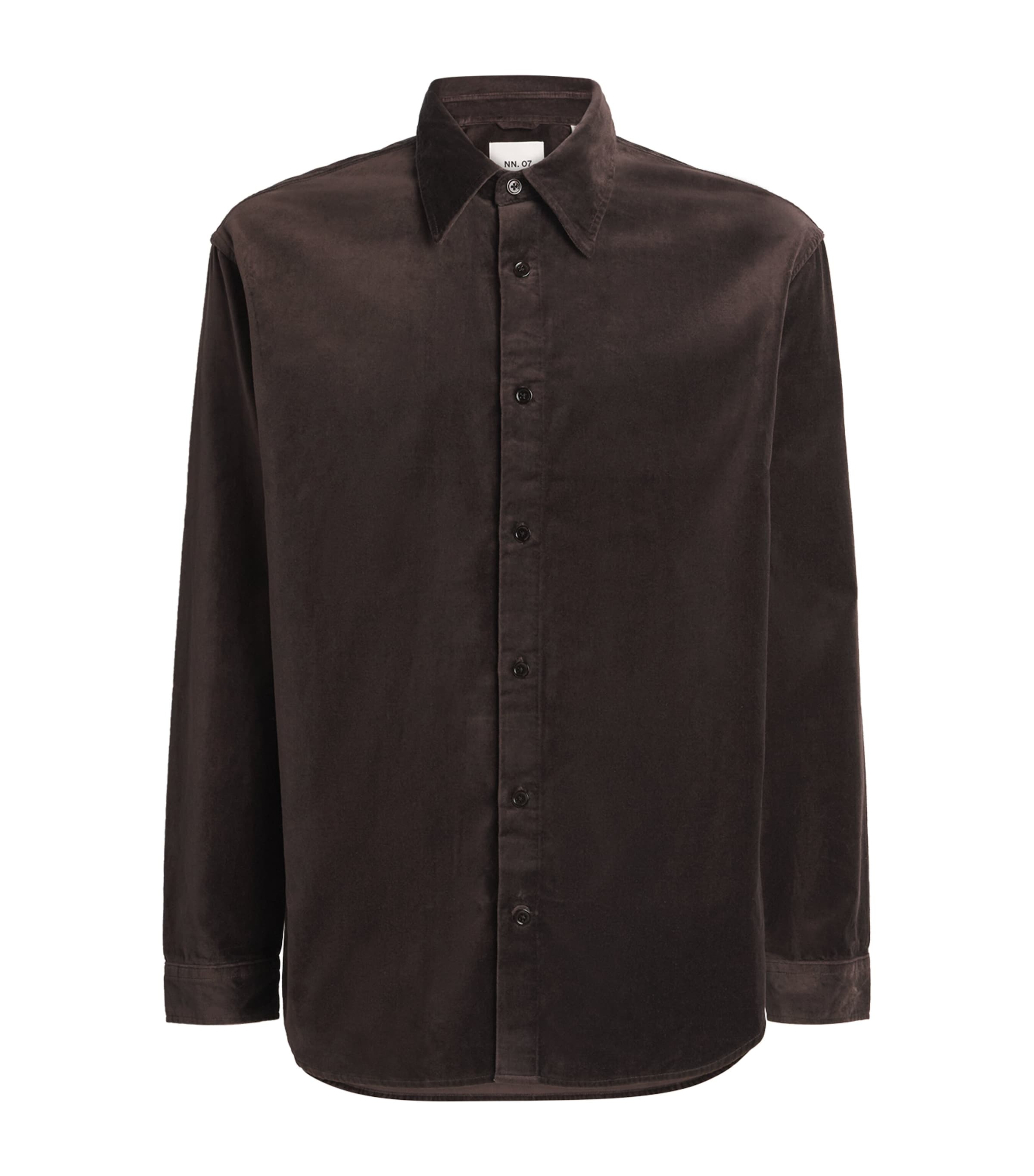 Cotton Relaxed Casper Overshirt DUSKY PORT Image 1
