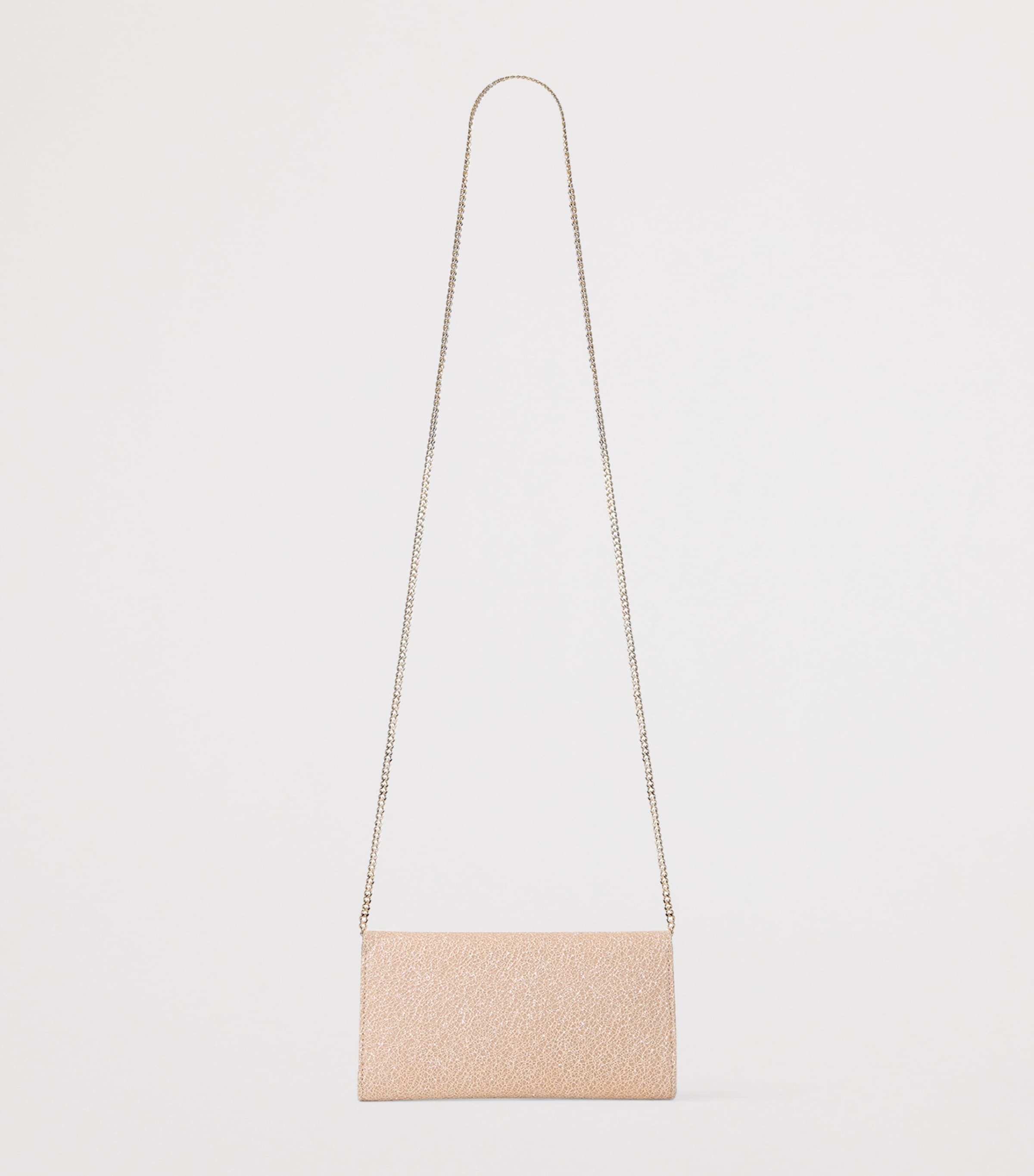 Jimmy Choo Emmie Clutch Bag Macaron/light Gold Image 3