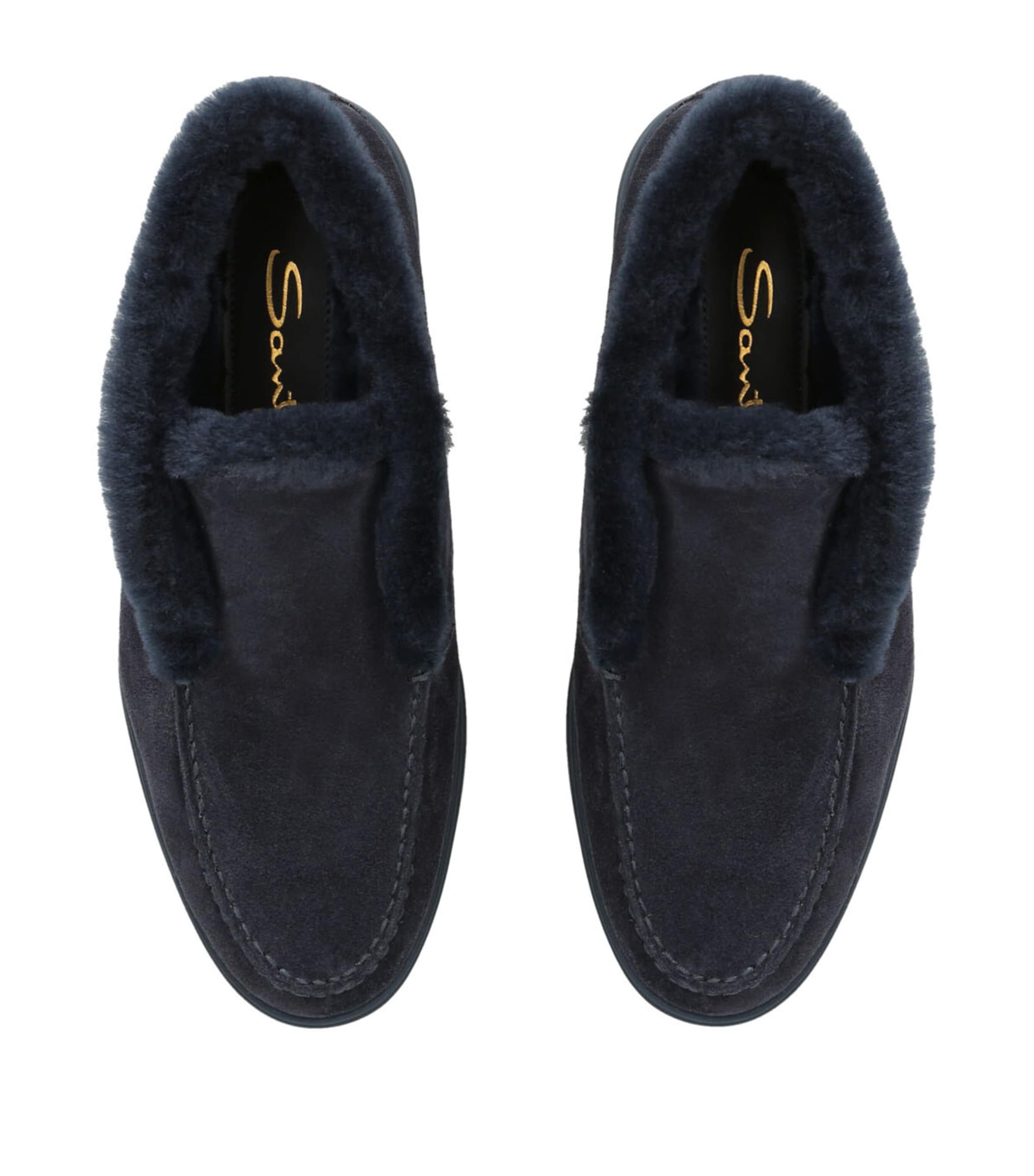 Suede Fortune Ankle Boots BLUE/DARK Image 4