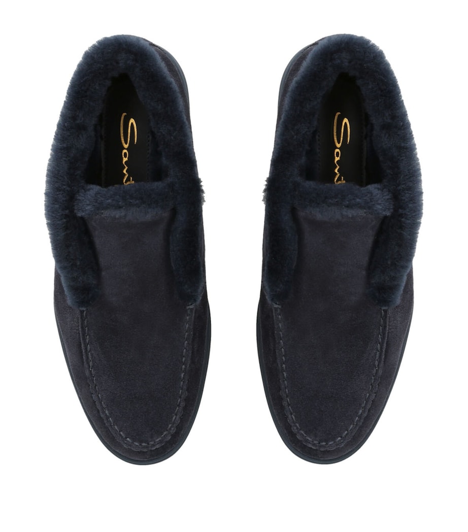 Suede Fortune Ankle Boots BLUE/DARK Image 4