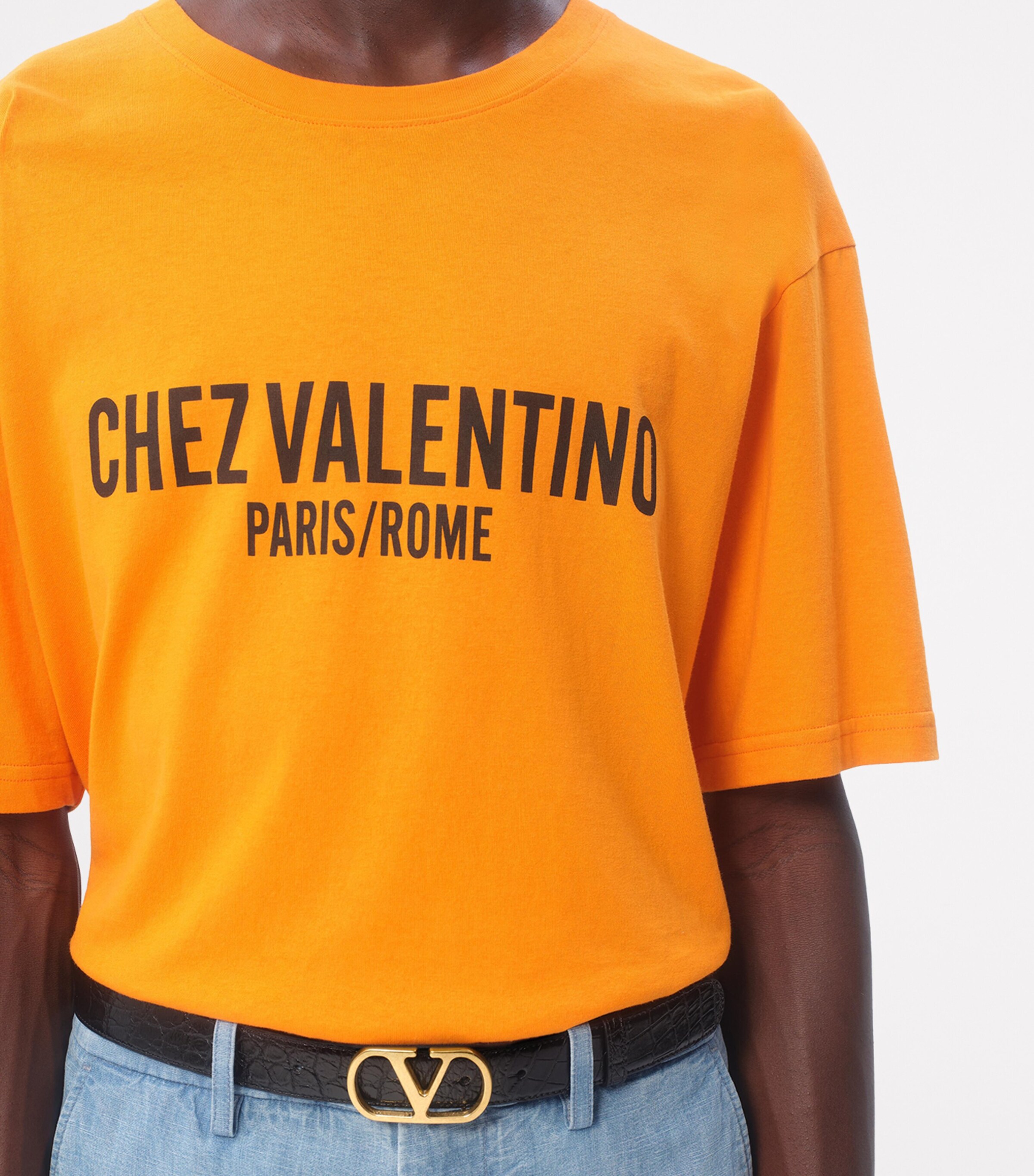 VIP【送料関税込】VALENTINO CHEZ VALENTINO COTTON T-SHIRT Chez Valentino cotton t-shirt | Luisa World