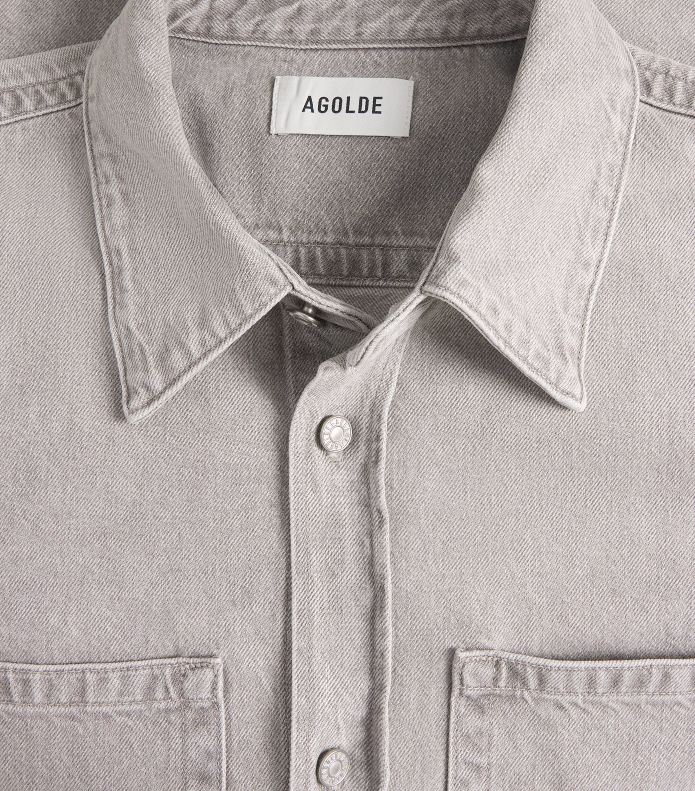 AGOLDE Mens Craven Denim Shirt Digital Image 6
