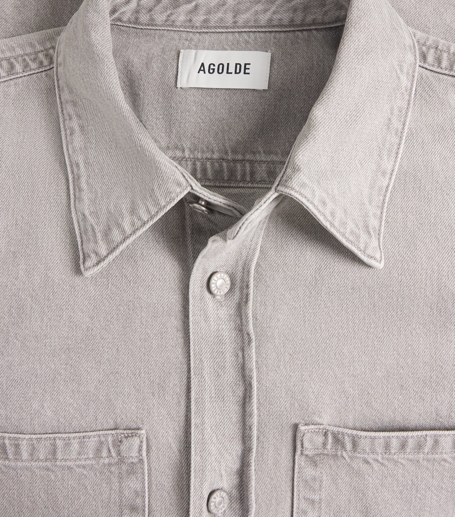 AGOLDE Mens Craven Denim Shirt Digital Image 6