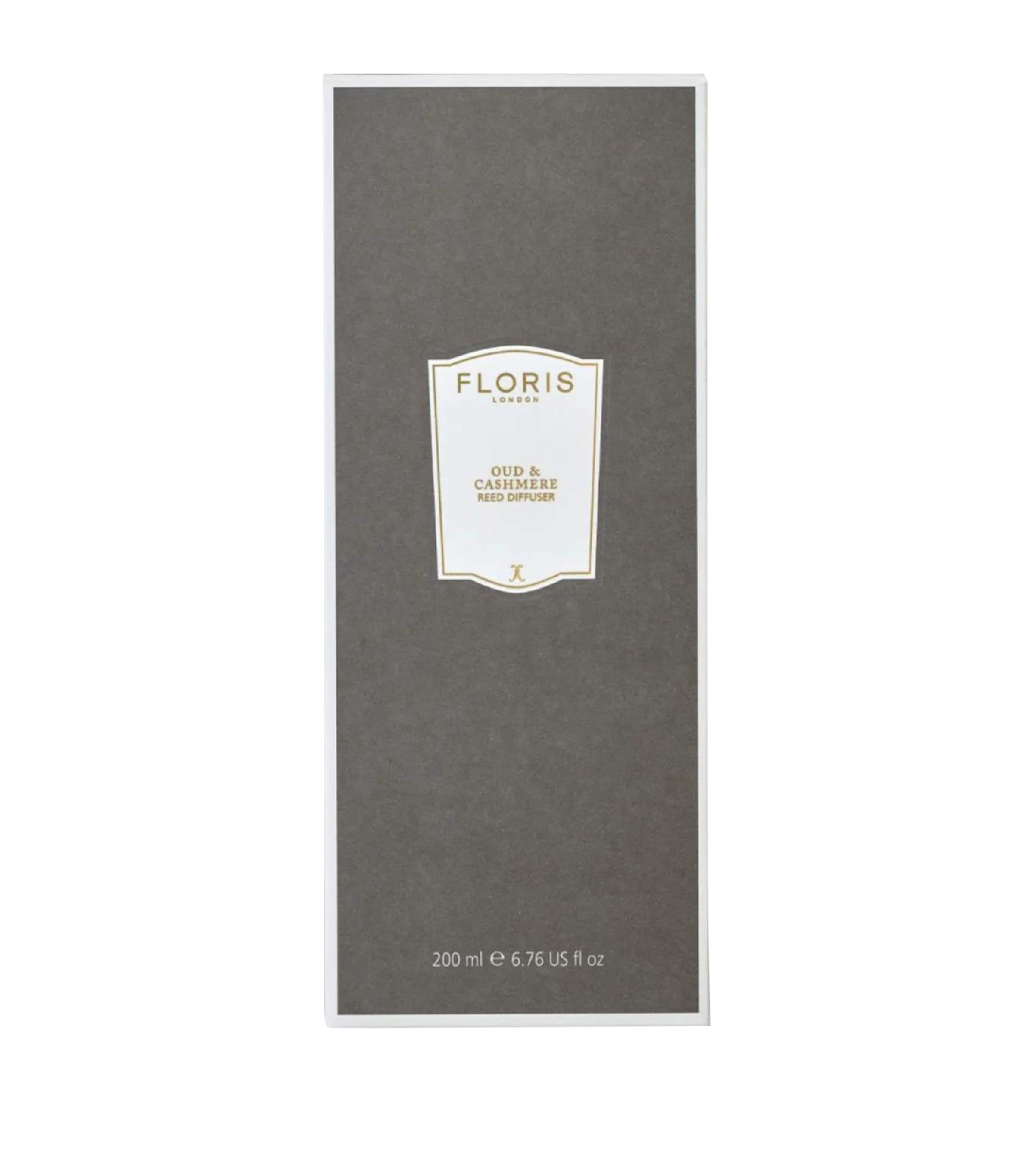 Floris Oud & Cashmere Diffuser (200ml) Cream Image 2