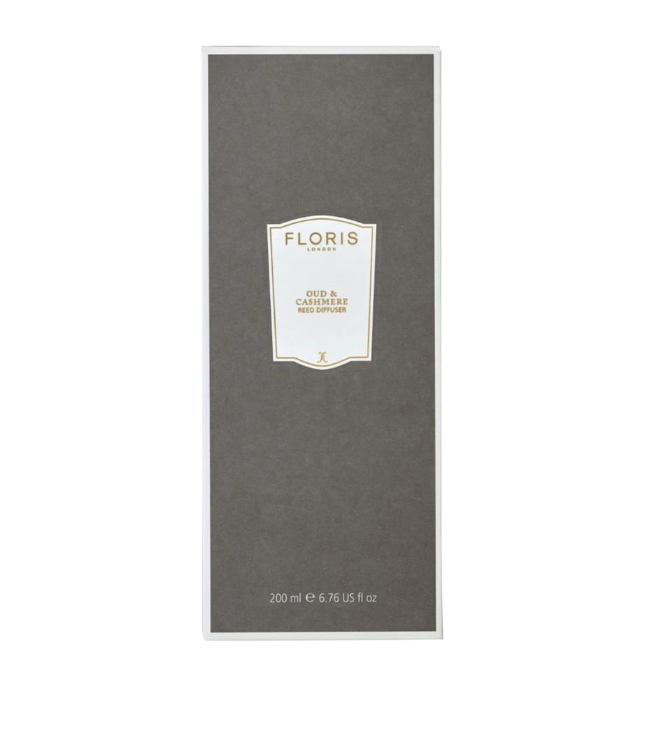 Floris Oud & Cashmere Diffuser (200ml) Cream Image 2